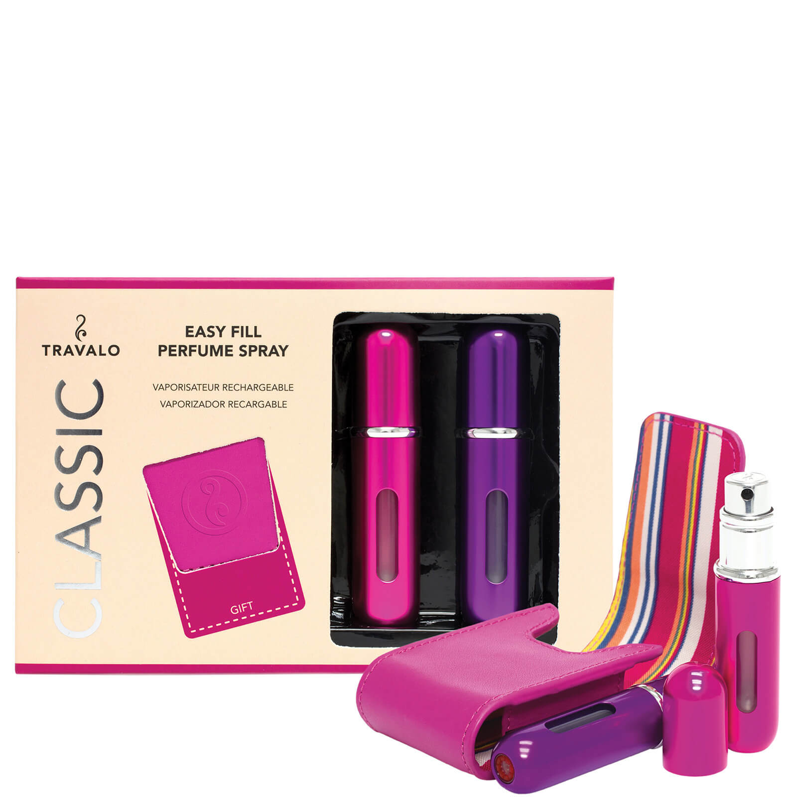 

Travalo Classic HD Gift 2 - Hot Pink and Purple