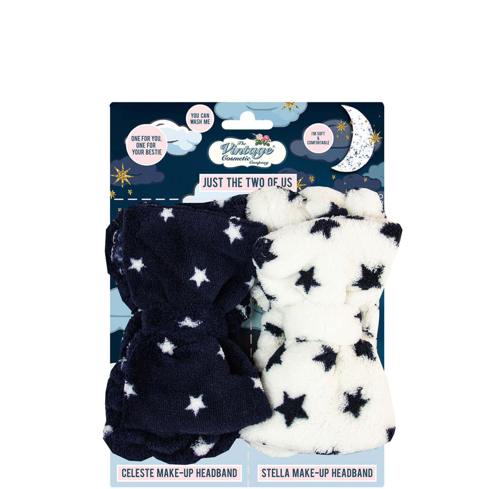 

The Vintage Cosmetic Company Just The Two of Us Headband Duo - Stella and Celeste