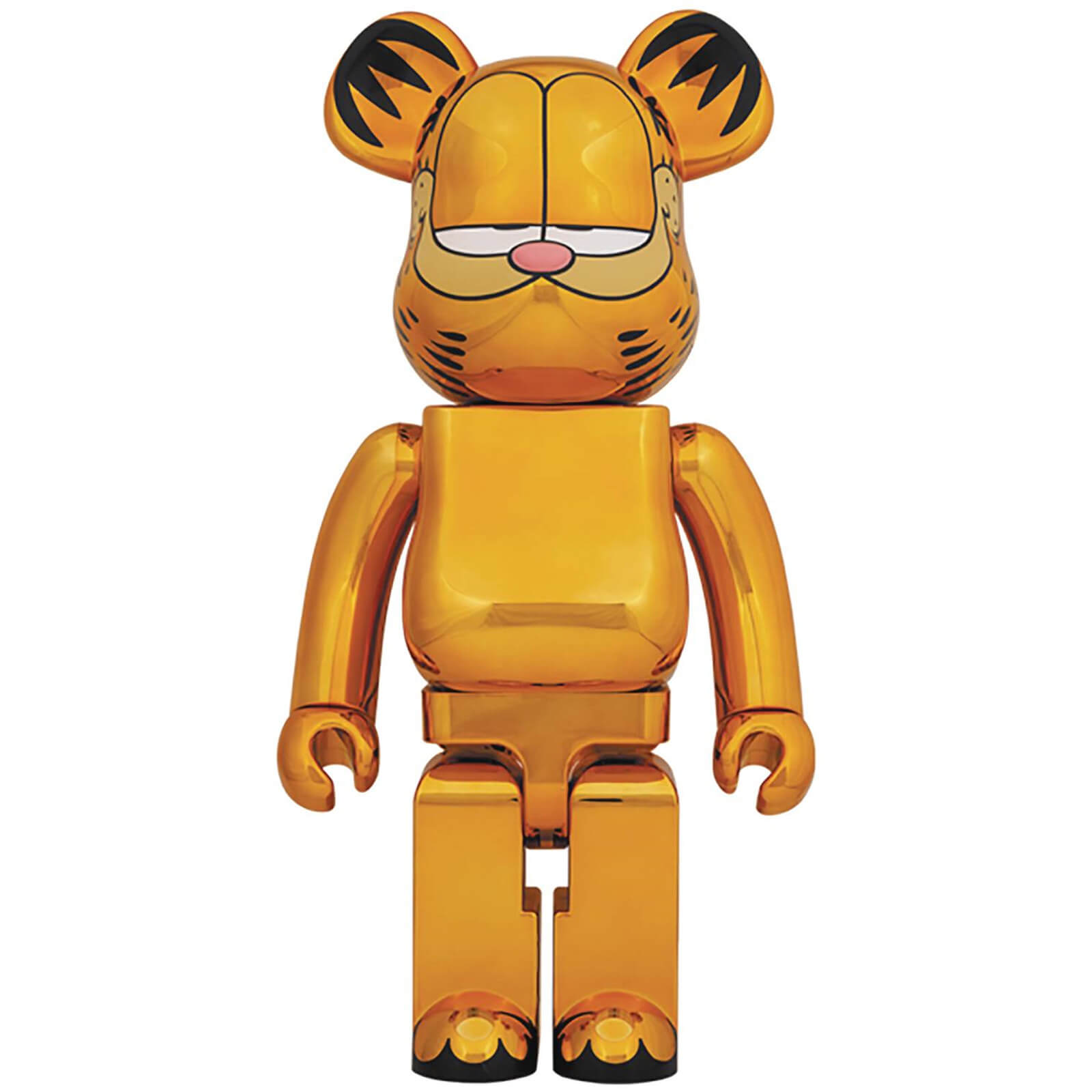Medicom Garfield (Gold Chrome) 1000% Be@rbrick 2-pack