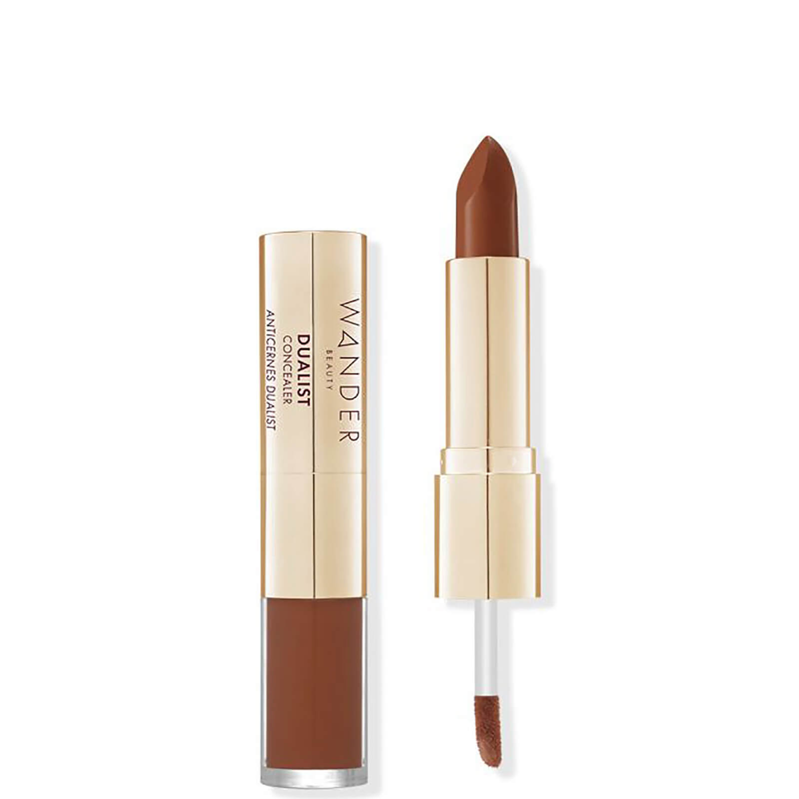 Wander Beauty Dualist Matte and Illuminating Concealer 0.12 oz (Various Shades) - Ebony Rich