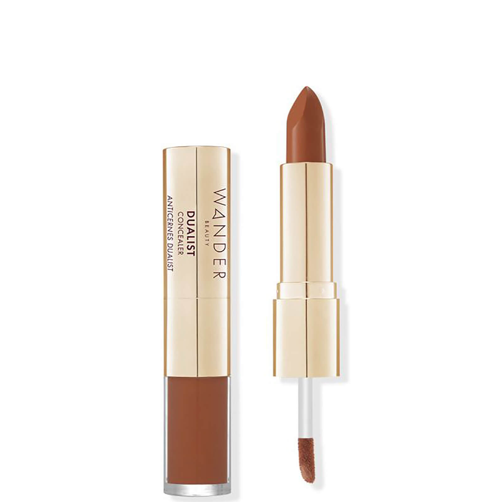 Wander Beauty Dualist Matte and Illuminating Concealer 0.12 oz (Various Shades) - Ebony
