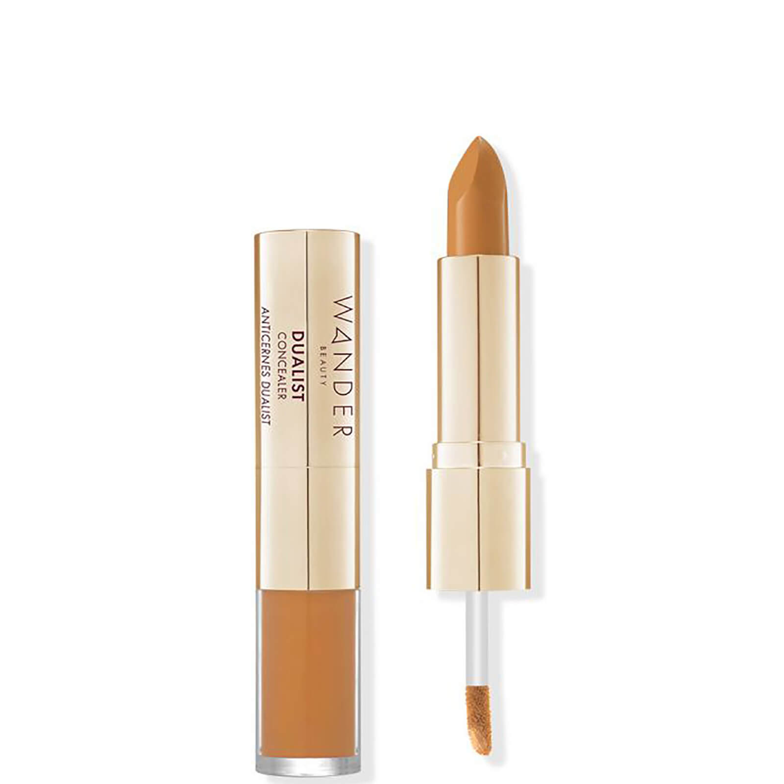Wander Beauty Dualist Matte and Illuminating Concealer 0.12 oz (Various Shades) - Tan Rich