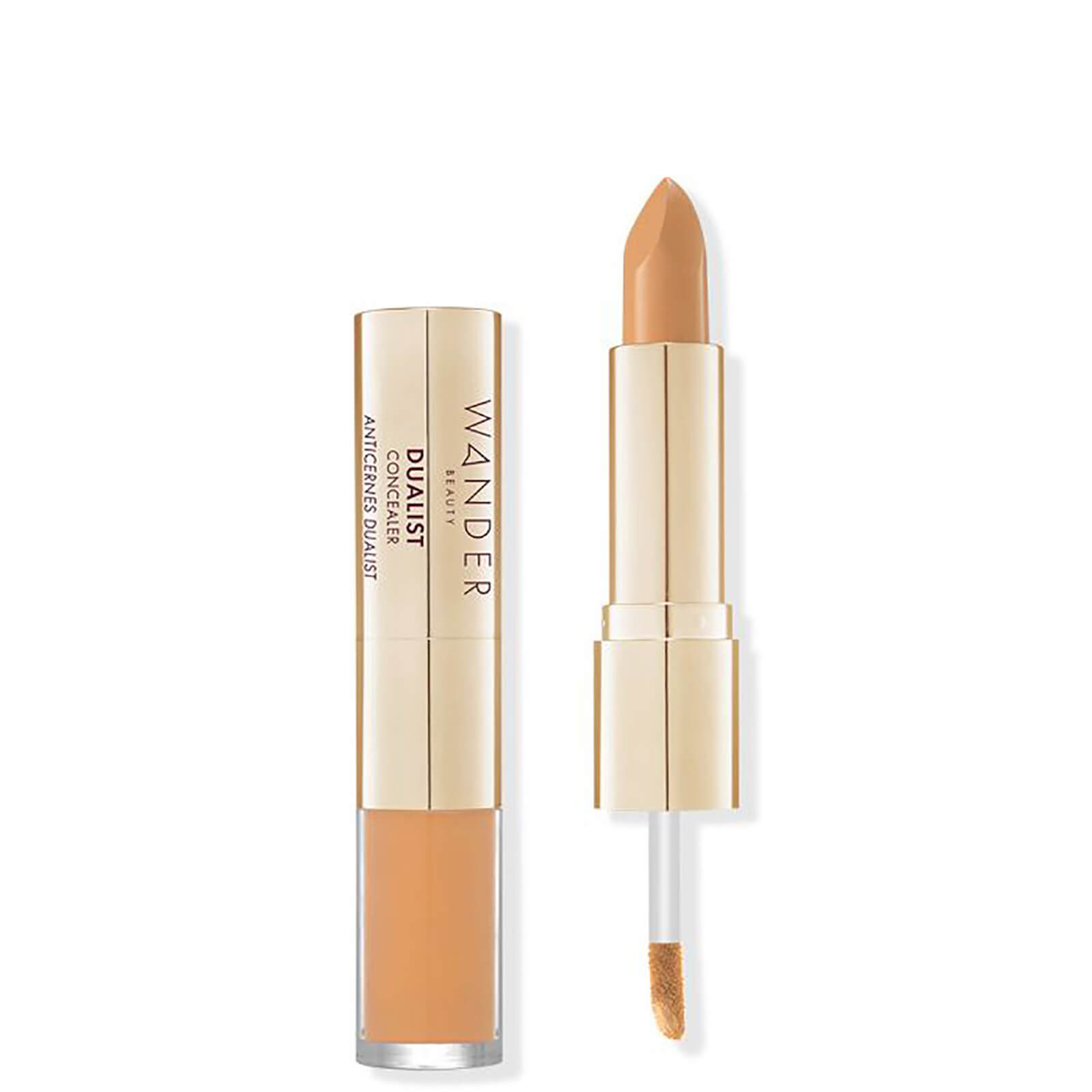 Wander Beauty Dualist Matte and Illuminating Concealer 0.12 oz (Various Shades) - Golden Tan