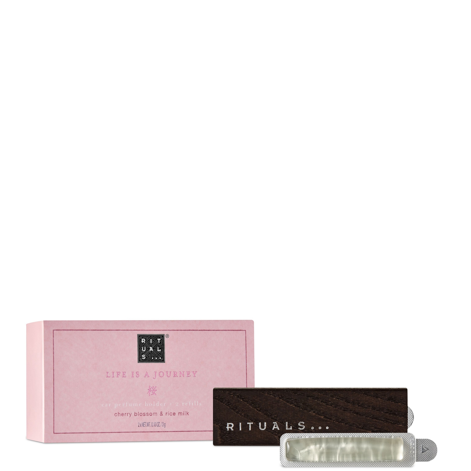 

Rituals The Ritual of Sakura Floral Cherry Blossom & Rice Milk Car Perfume 2 x 3g