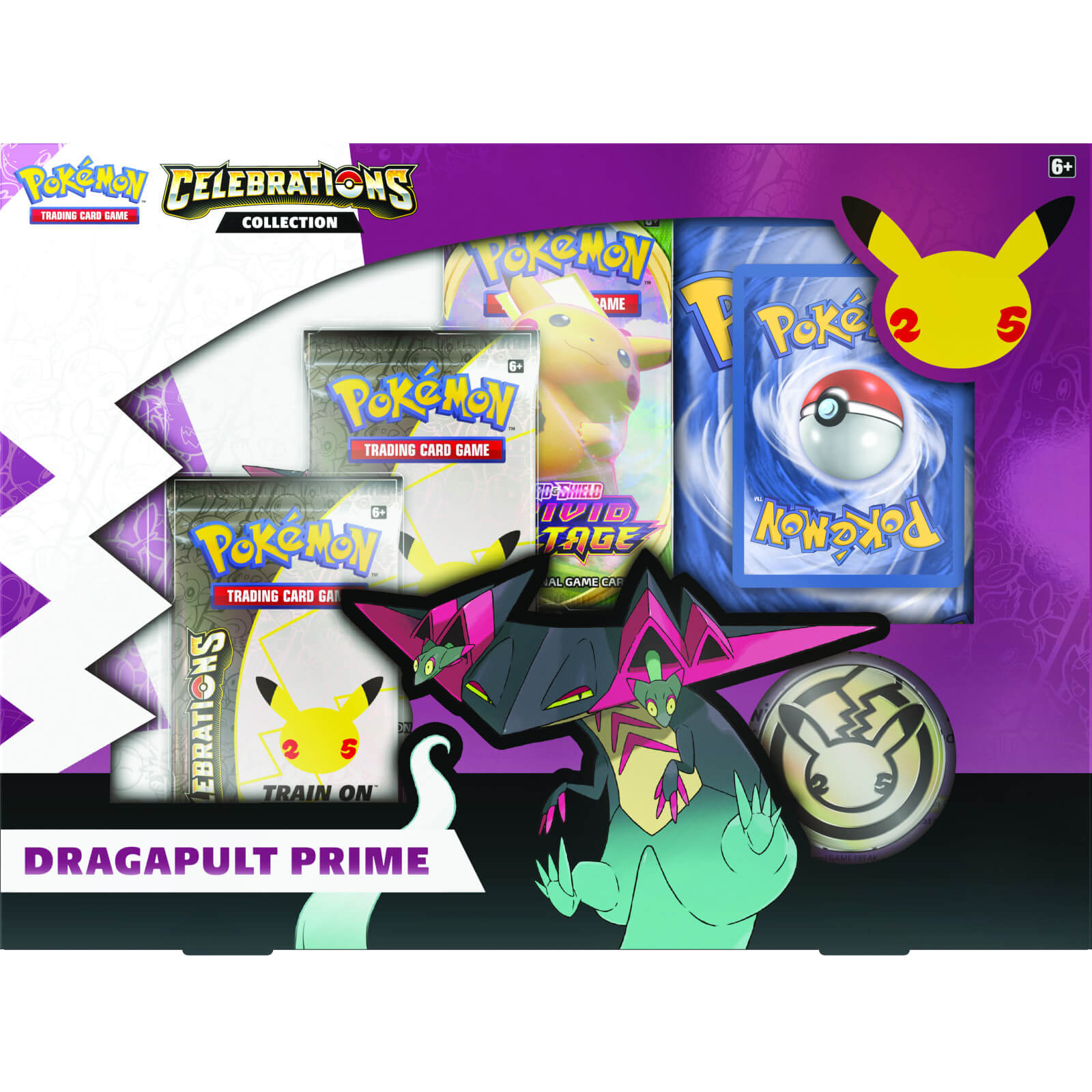 Pokemon TCG: Celebrations Collection Dragapult Prime (25th Anniversary)