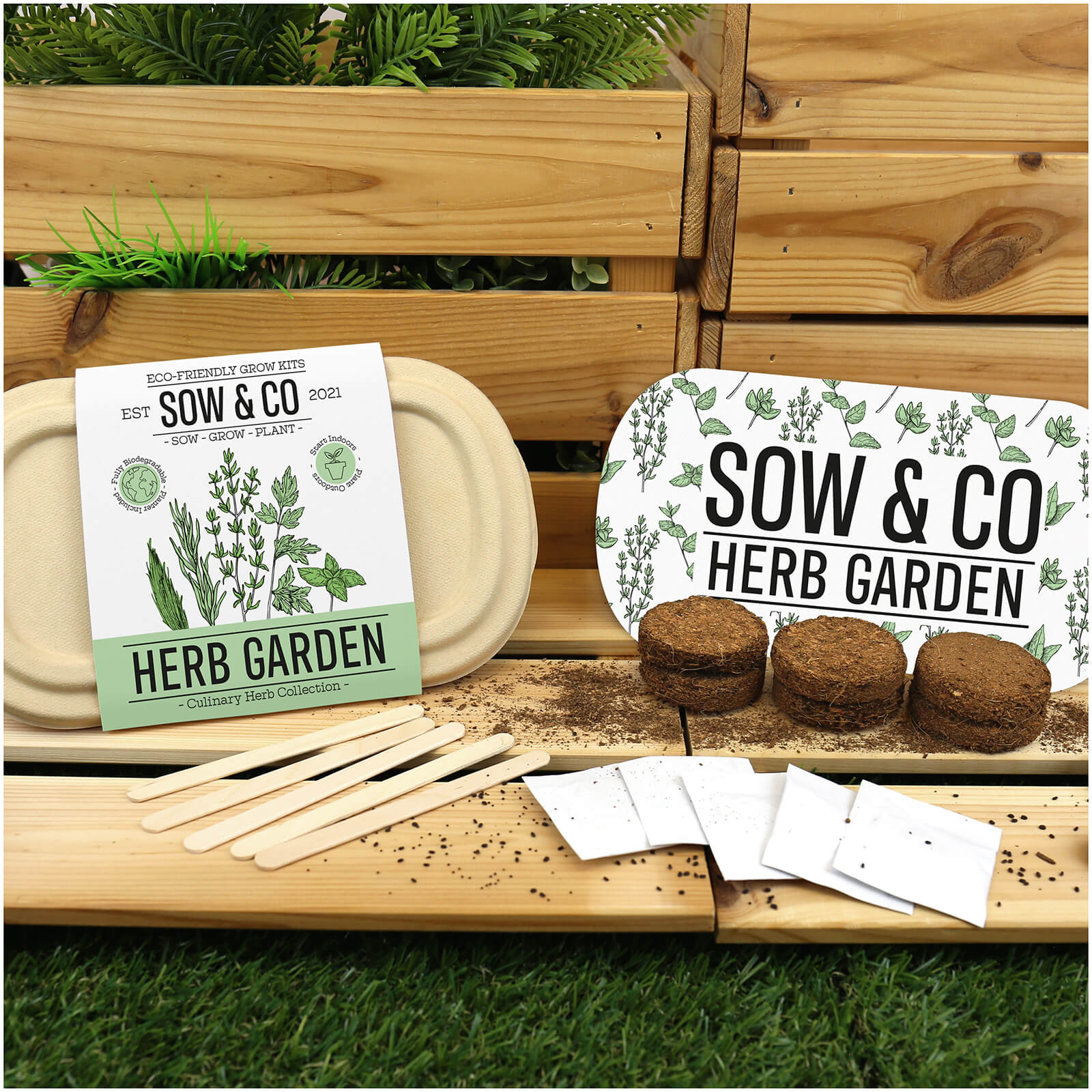 Photos - Other Souvenirs KIT Sow and Co Grow  - Herb garden GR850019 