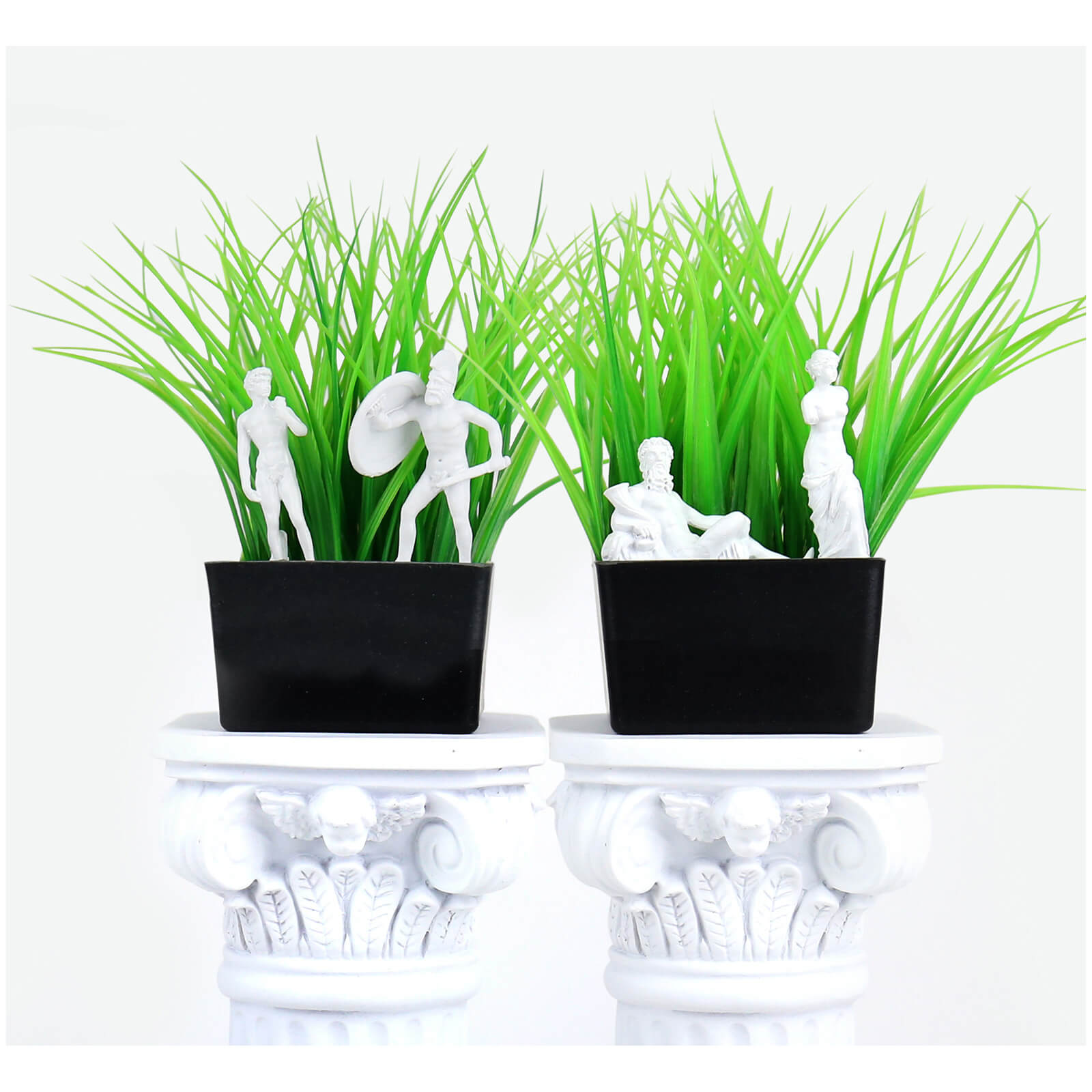Click to view product details and reviews for Mini Plant Pot Statues.