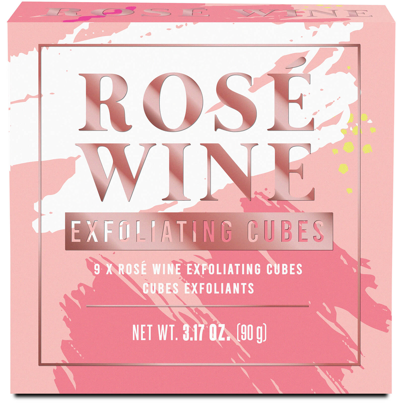 Rose Wine Exfoliating Cubes