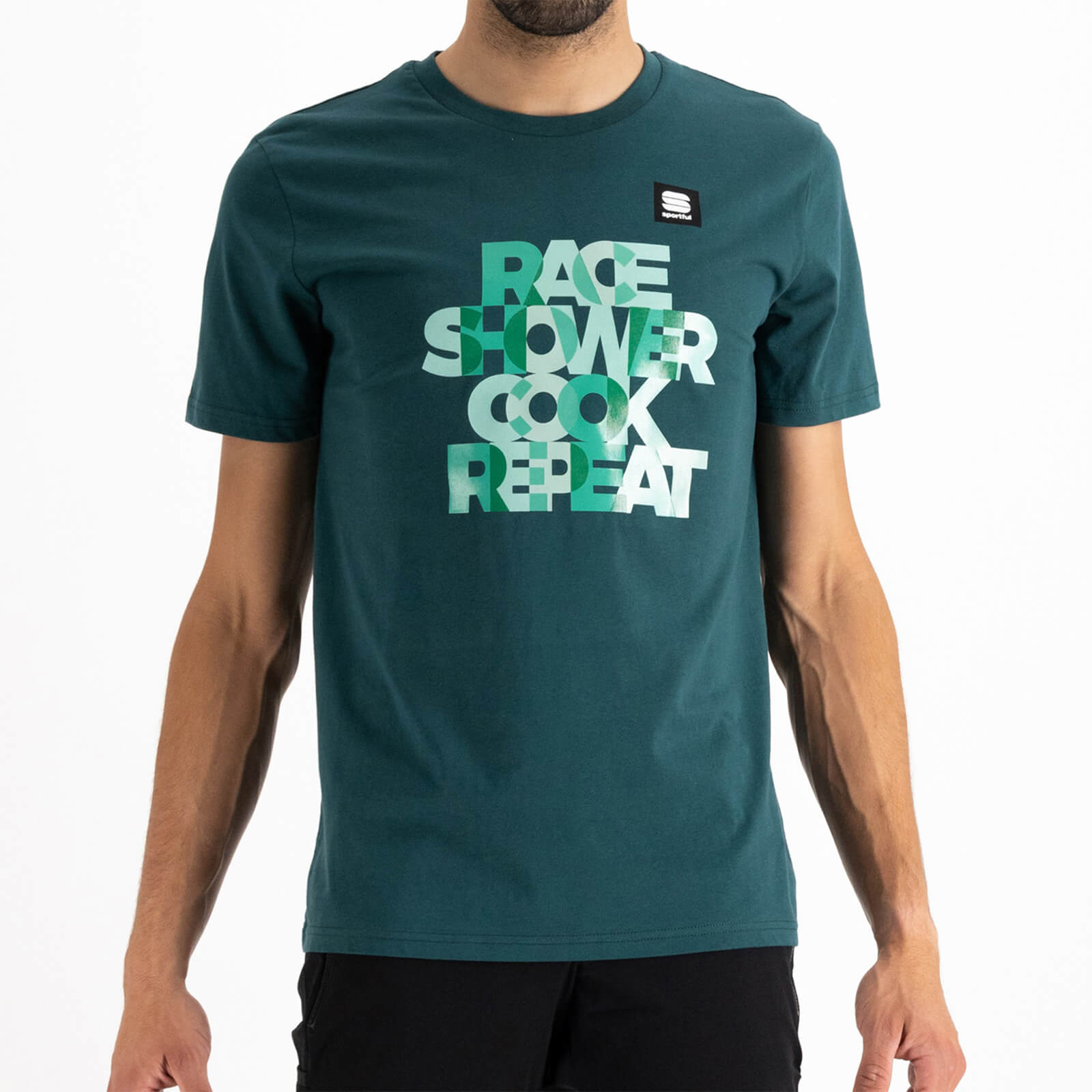 Sportful Bora Hansgrohe Race Shower Cook Repeat T-Shirt - XS