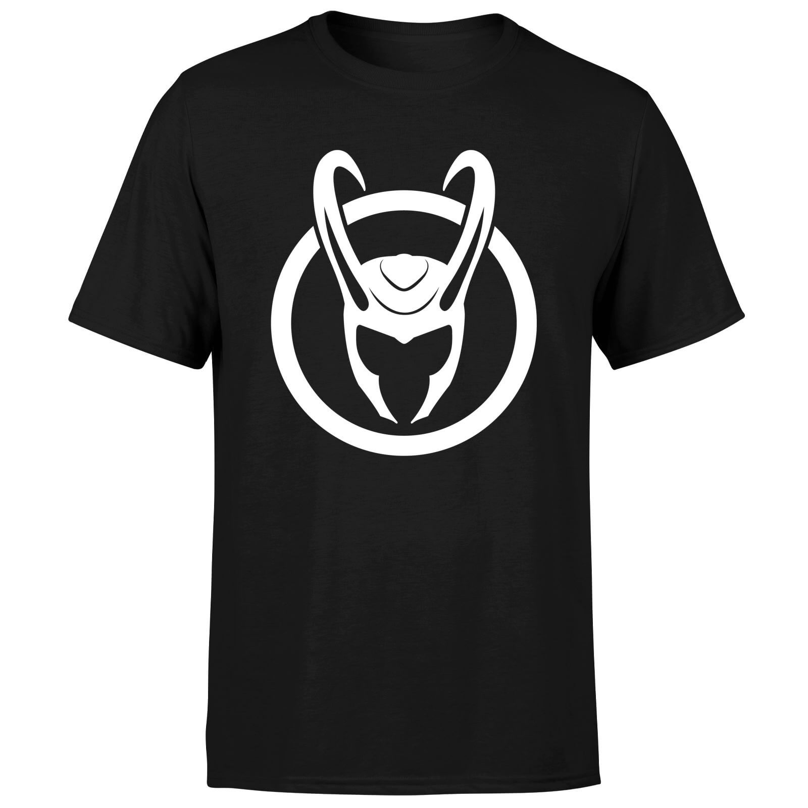 Loki Logo Unisex T-Shirt - Black - S - Schwarz