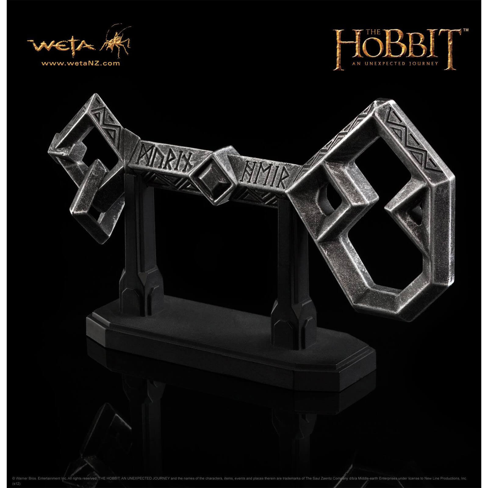 Weta Workshop The Hobbit Replica 1/1 Scale Key to Erebor 13cm