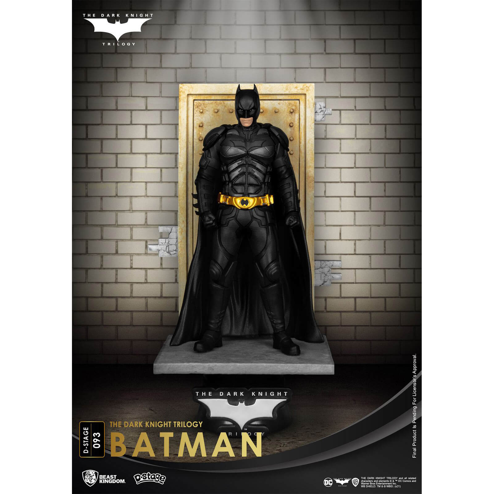 Beast Kingdom DC Comics D-Stage PVC Diorama The Dark Knight Trilogy Batman 16 cm