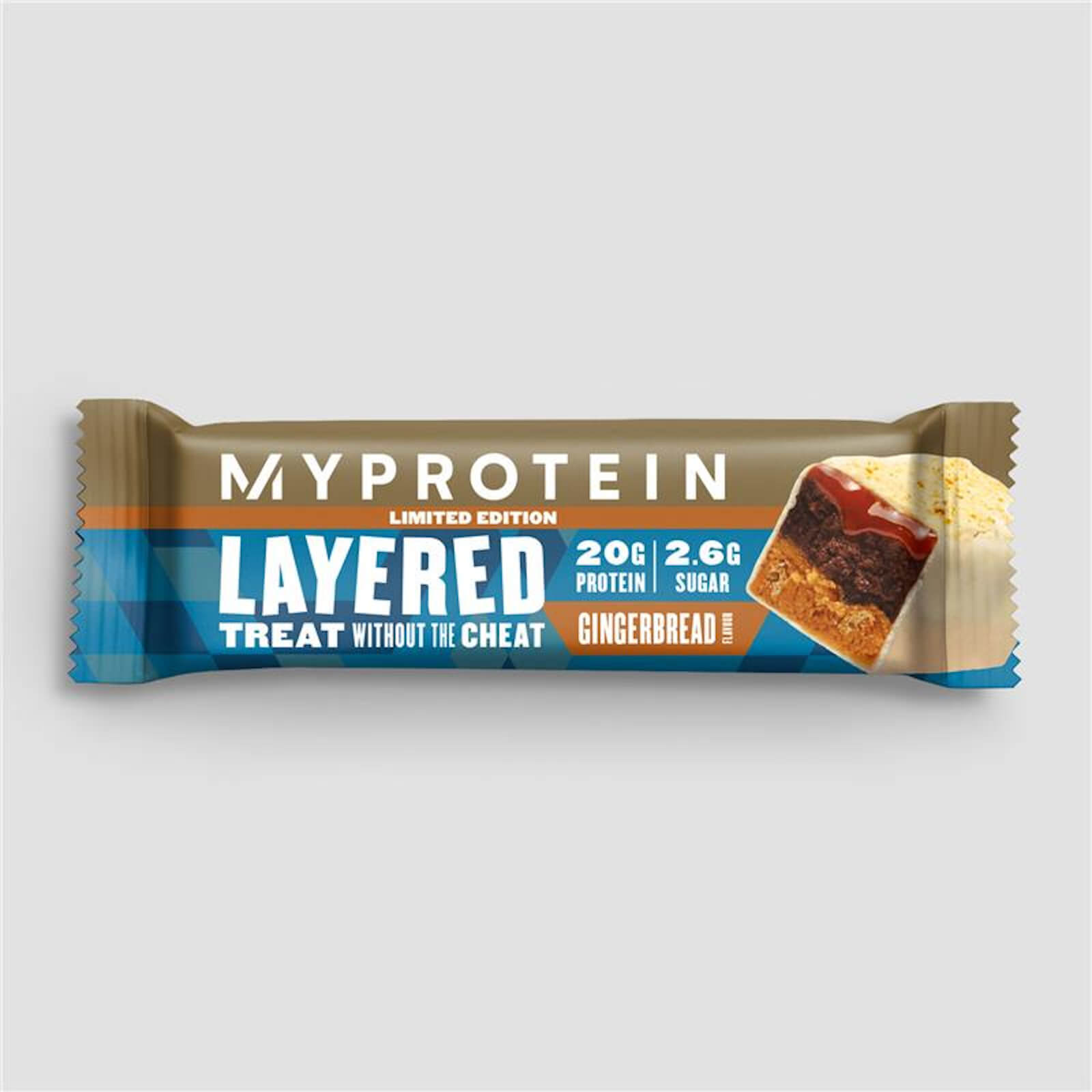 

Myprotein Layered Bar (Sample) - 60g - Имбирный пряник