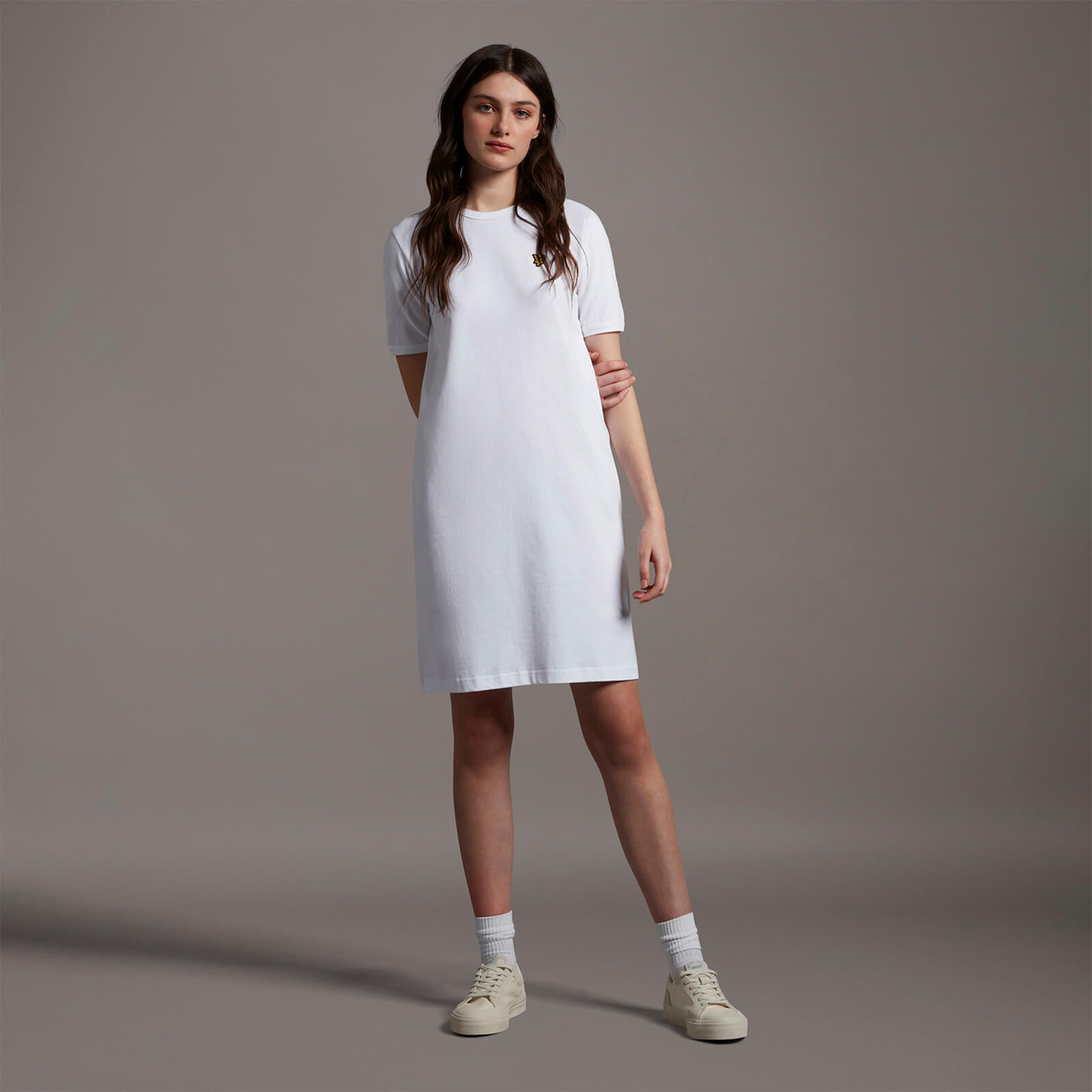 

T-shirt Dress - White - 12