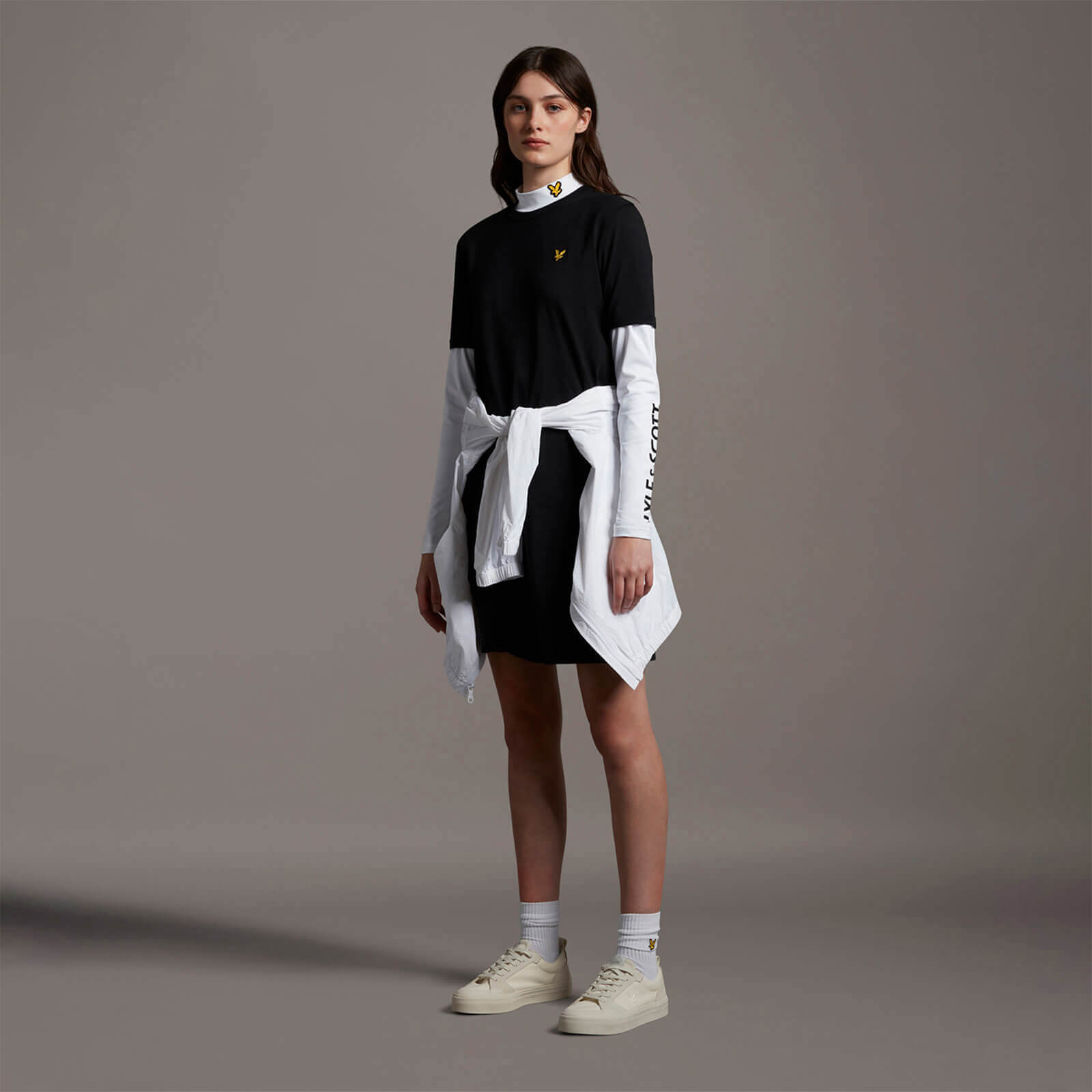 

T-shirt Dress - Jet Black - S
