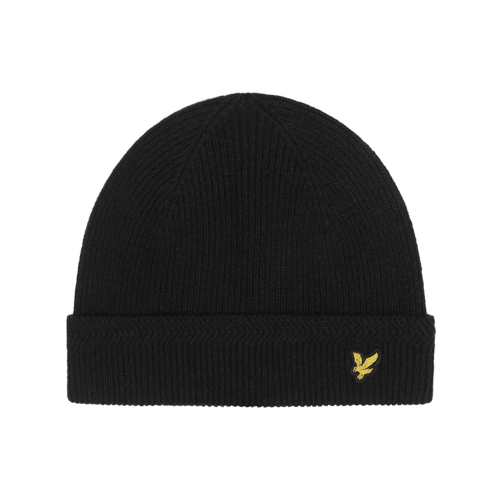 

Racked rib beanie - True Black - One Size