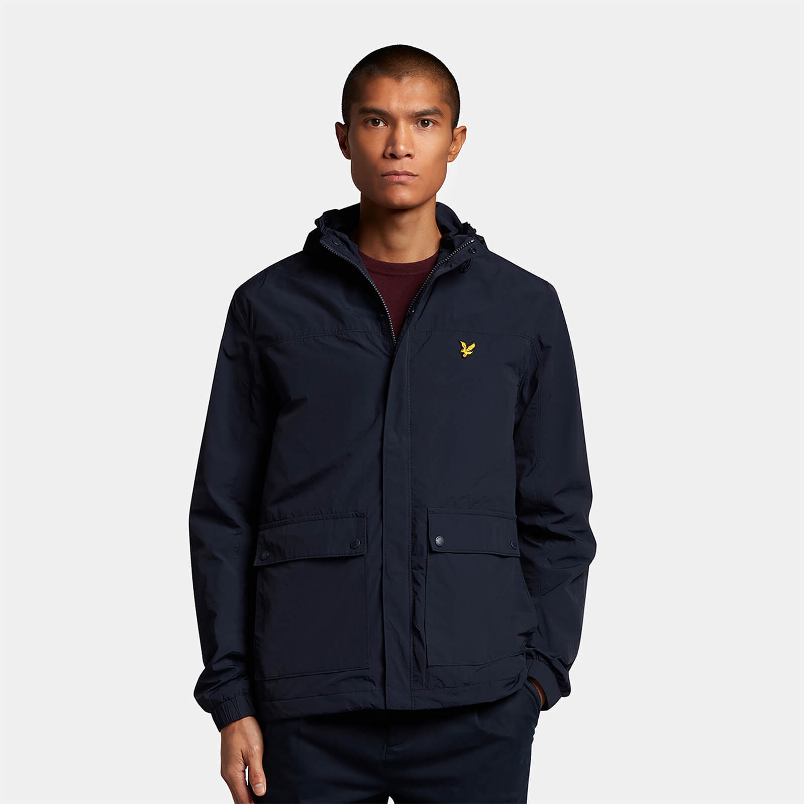 

Hooded Pocket Jacket - Dark Navy - S