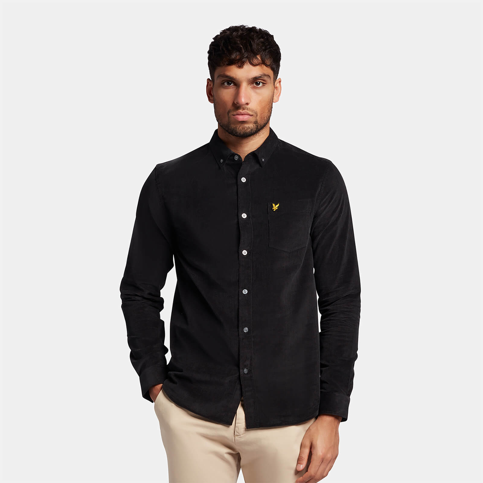 

Needle Cord Shirt - Jet Black - M