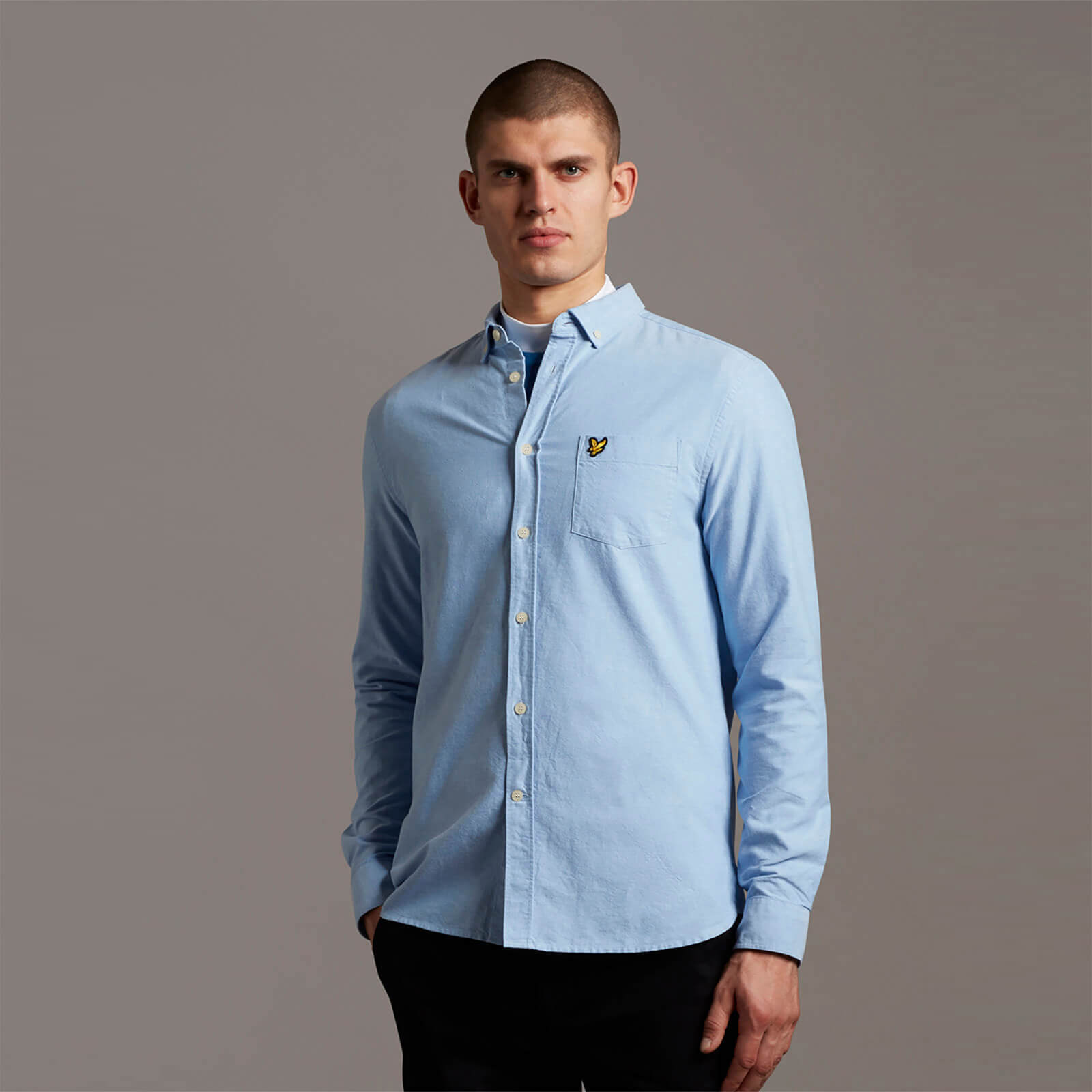 

Regular Fit Light Weight Oxford Shirt - Riviera - XL