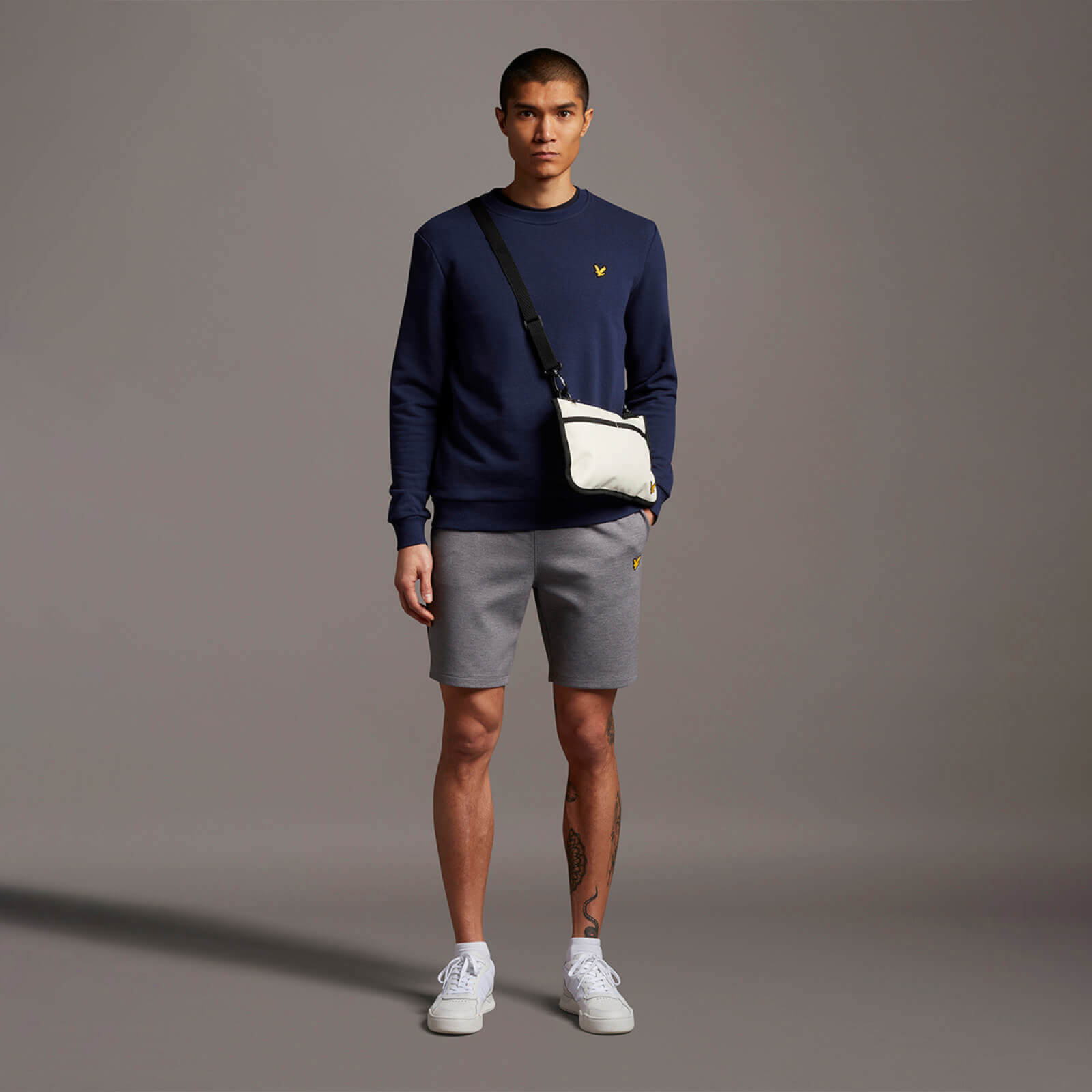 

Fly Fleece Shorts - Mid Grey Marl - XS