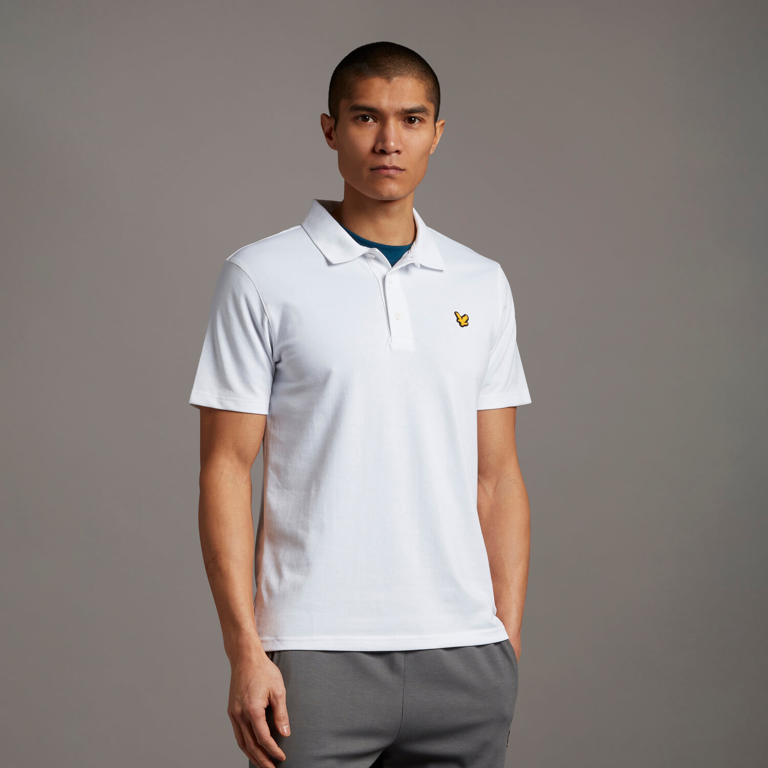 

Men's Sport SS Polo - White - XXL