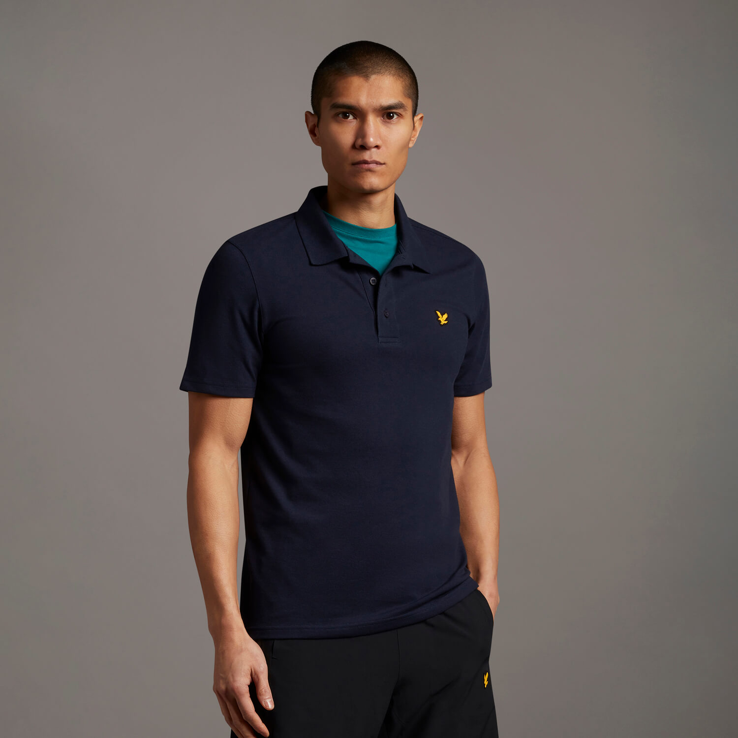 

Men's Sport SS Polo - Navy - XS