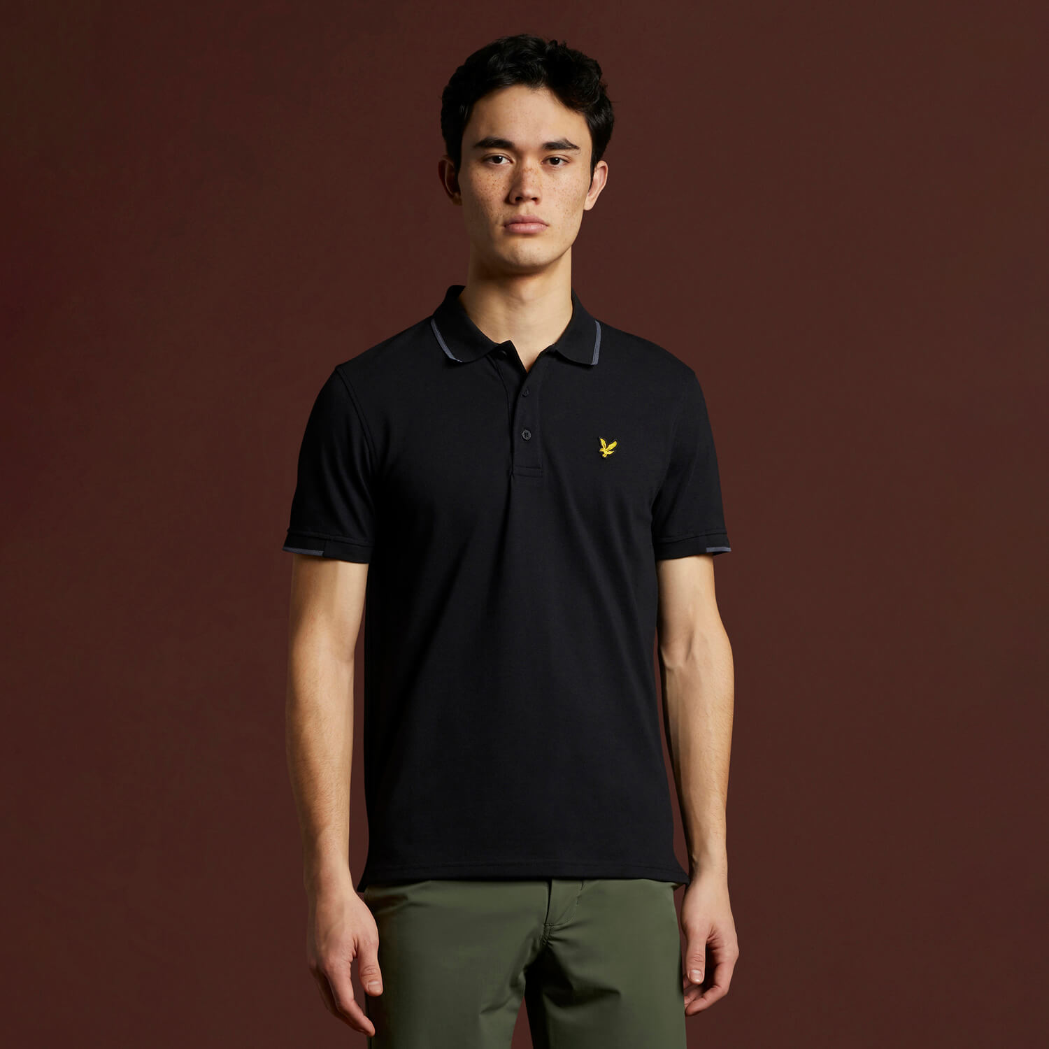 Men's Andrew Polo - True Black - M