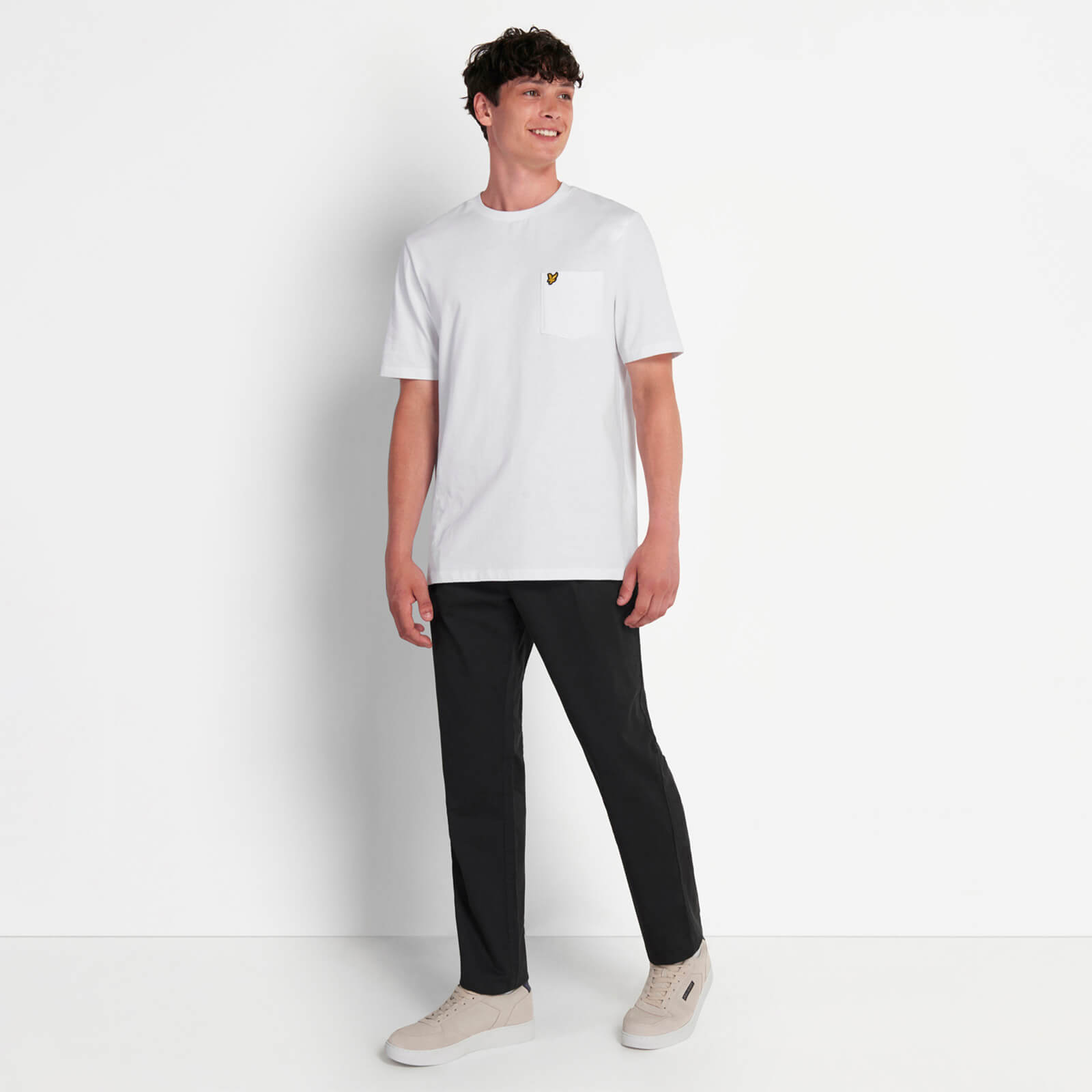 

Front Pleat Trouser - Jet Black - W32/L34