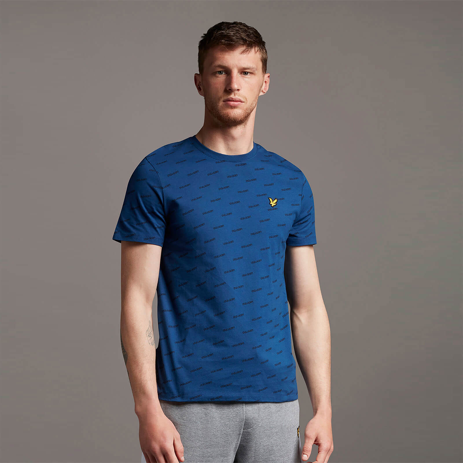 

Print T-shirt - Indigo Logo Print - XL