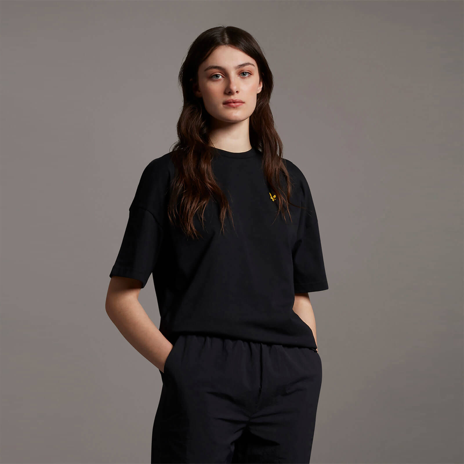 

Oversized T-shirt - Jet Black - 12