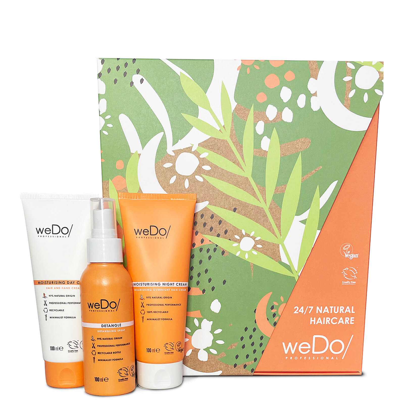 weDo/ Set cadeau de soins capillaires naturels 24/7 pour professionnels