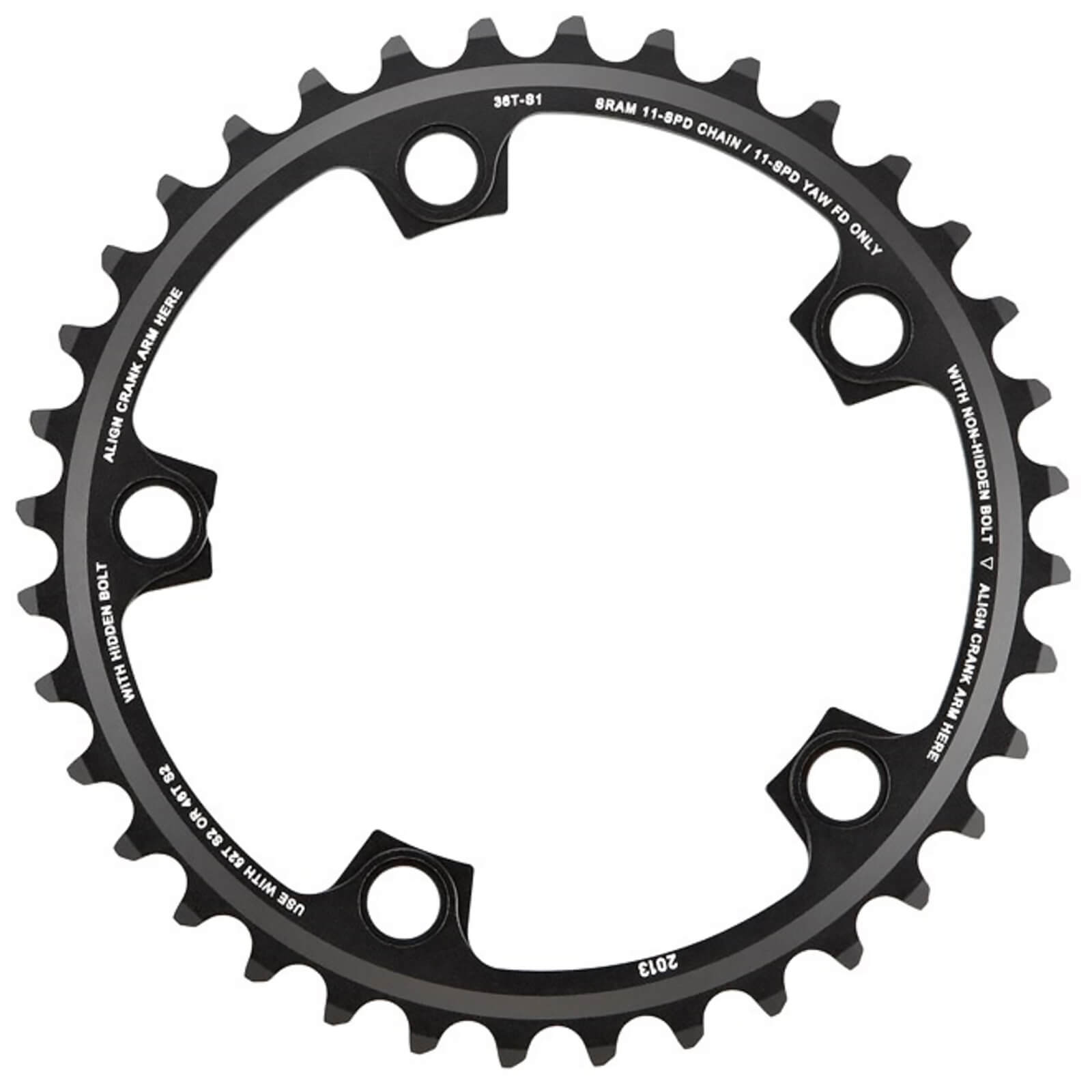 SRAM 11 Speed Road Chainrings - 36T - 110 BCD - Red22/Force22/Rival 22