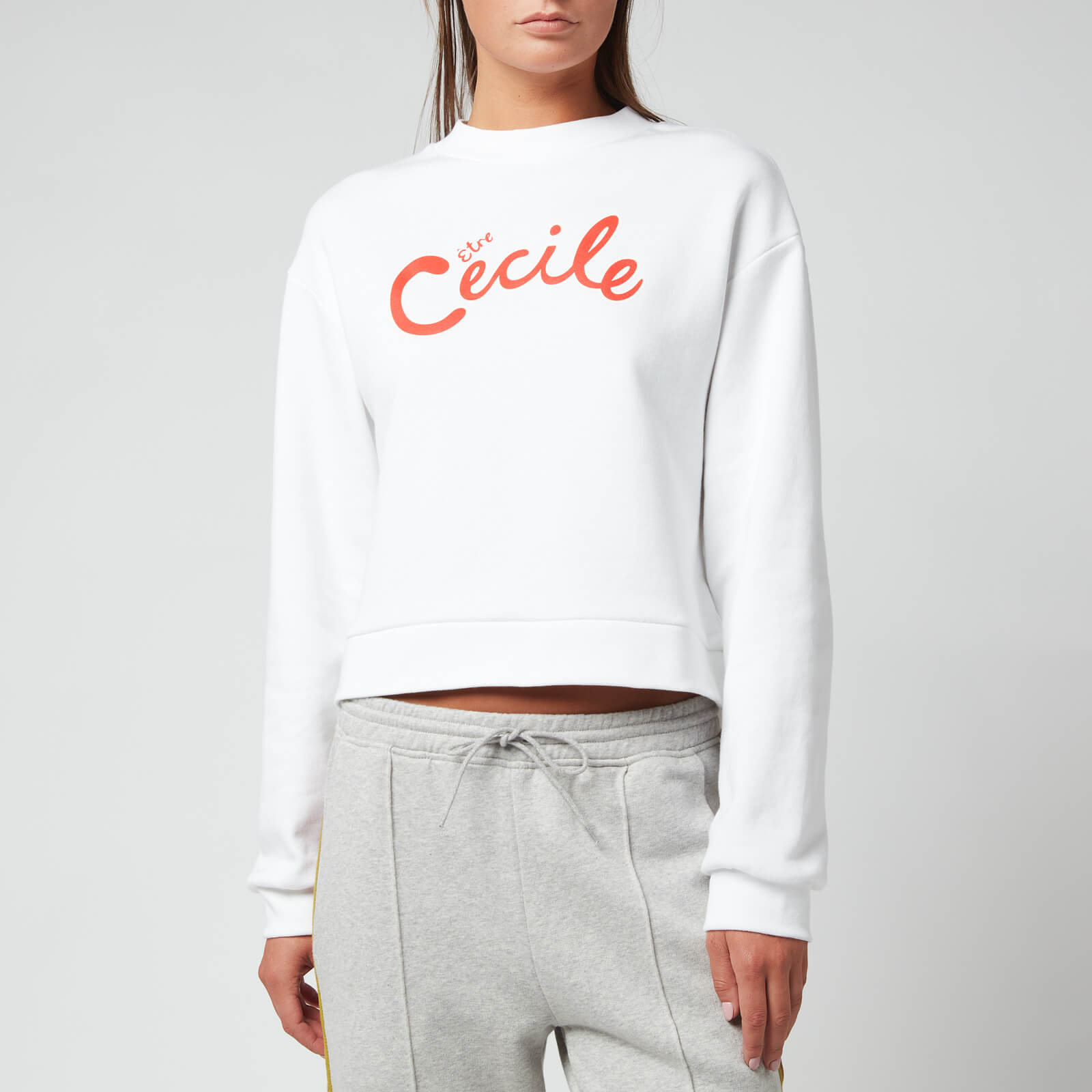 Etre Cecile Women's Ec Classic Sweatshirt - White