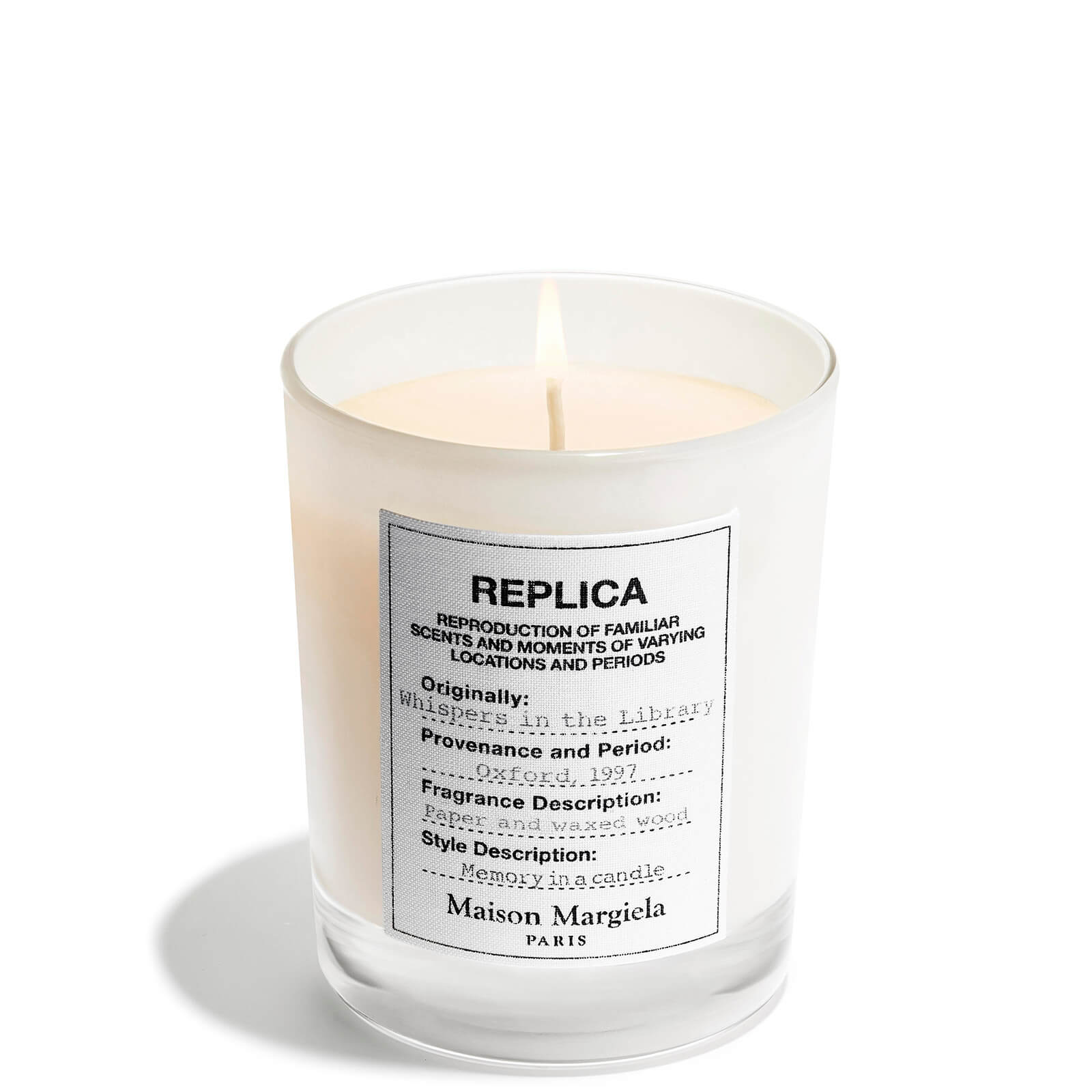 Maison Margiela Replica Whispers in The Library Candle 165g
