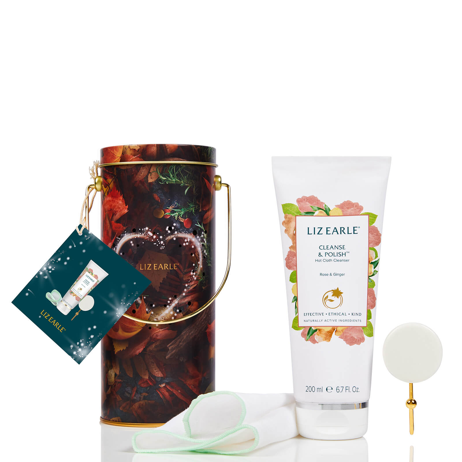 

Liz Earle Cleanse and Polish Hot Cloth Cleanser Rose and Ginger