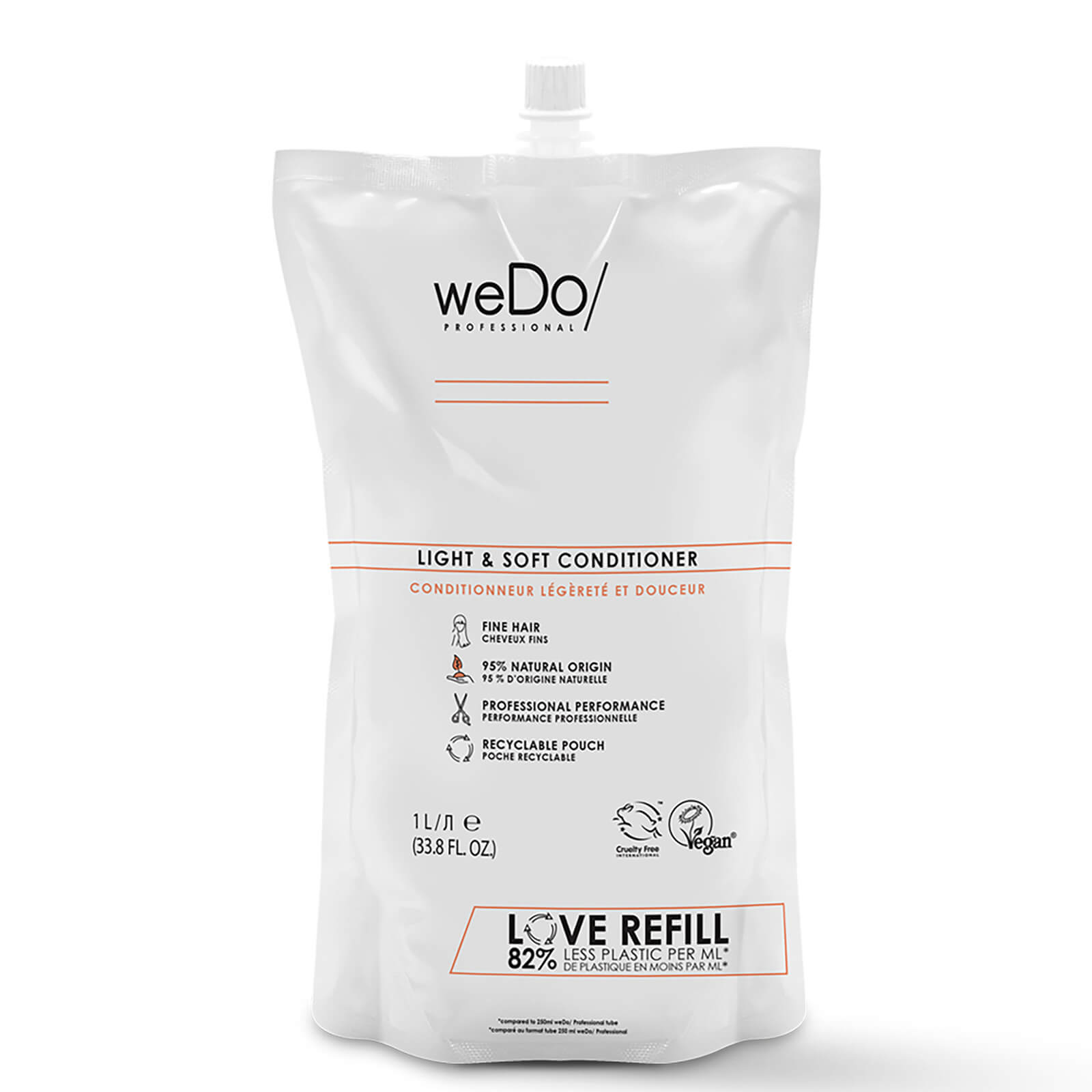 

weDo/ Professional Light and Soft Conditioner Pouch 1000ml