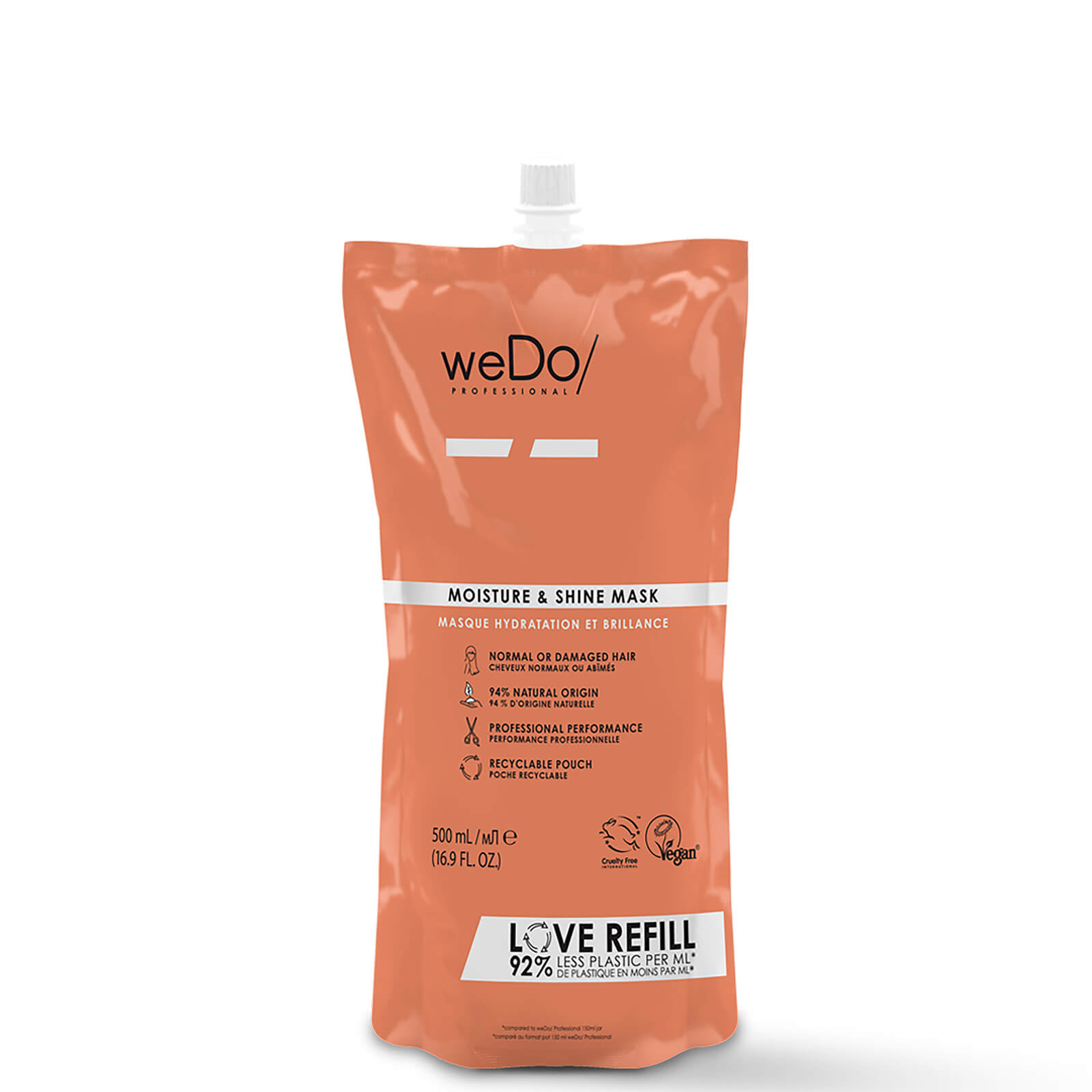 

weDo/ Professional Moisture and Shine Mask Pouch 500ml