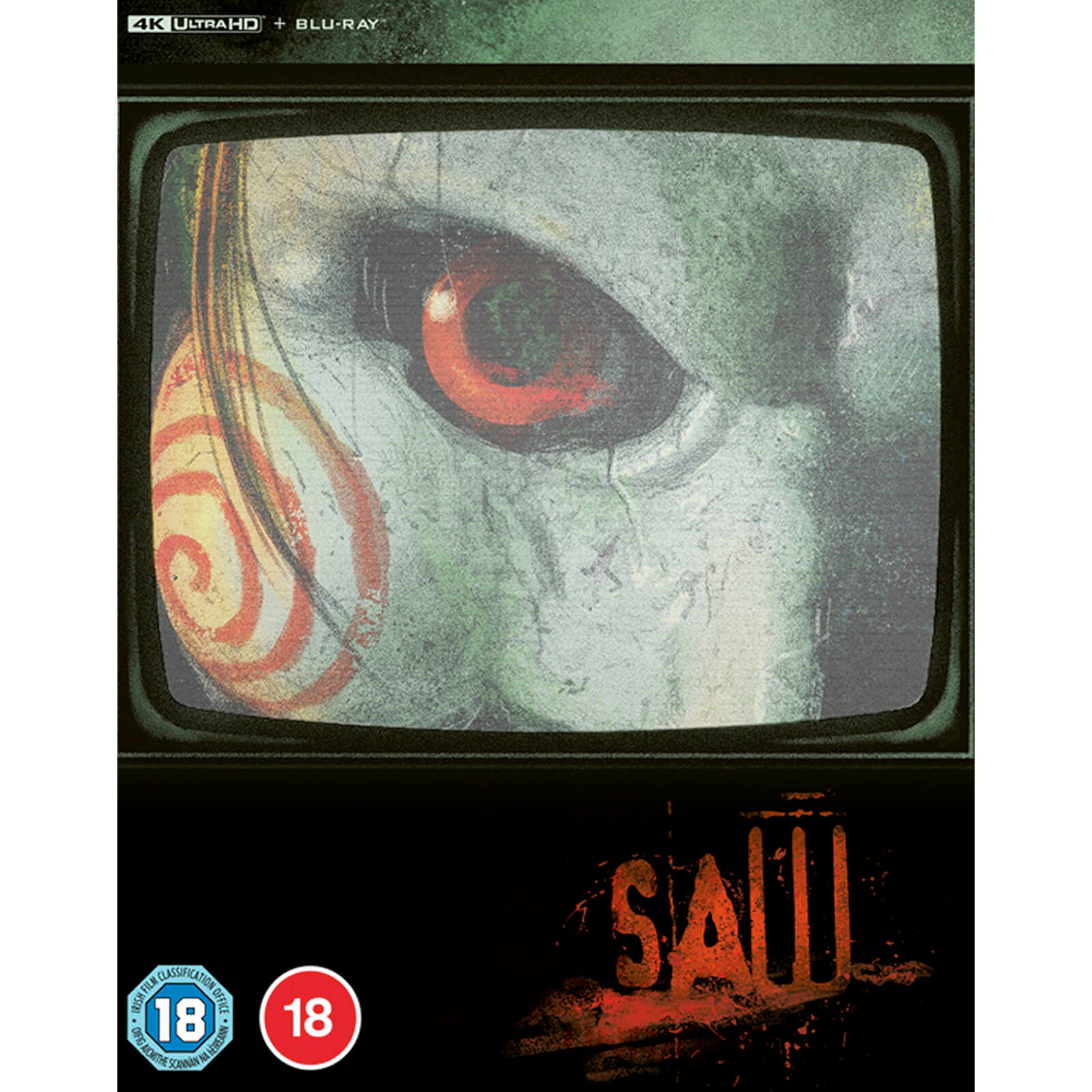 Saw - 4K Ultra HD Steelbook with O-Ring (Includes Blu-ray)
