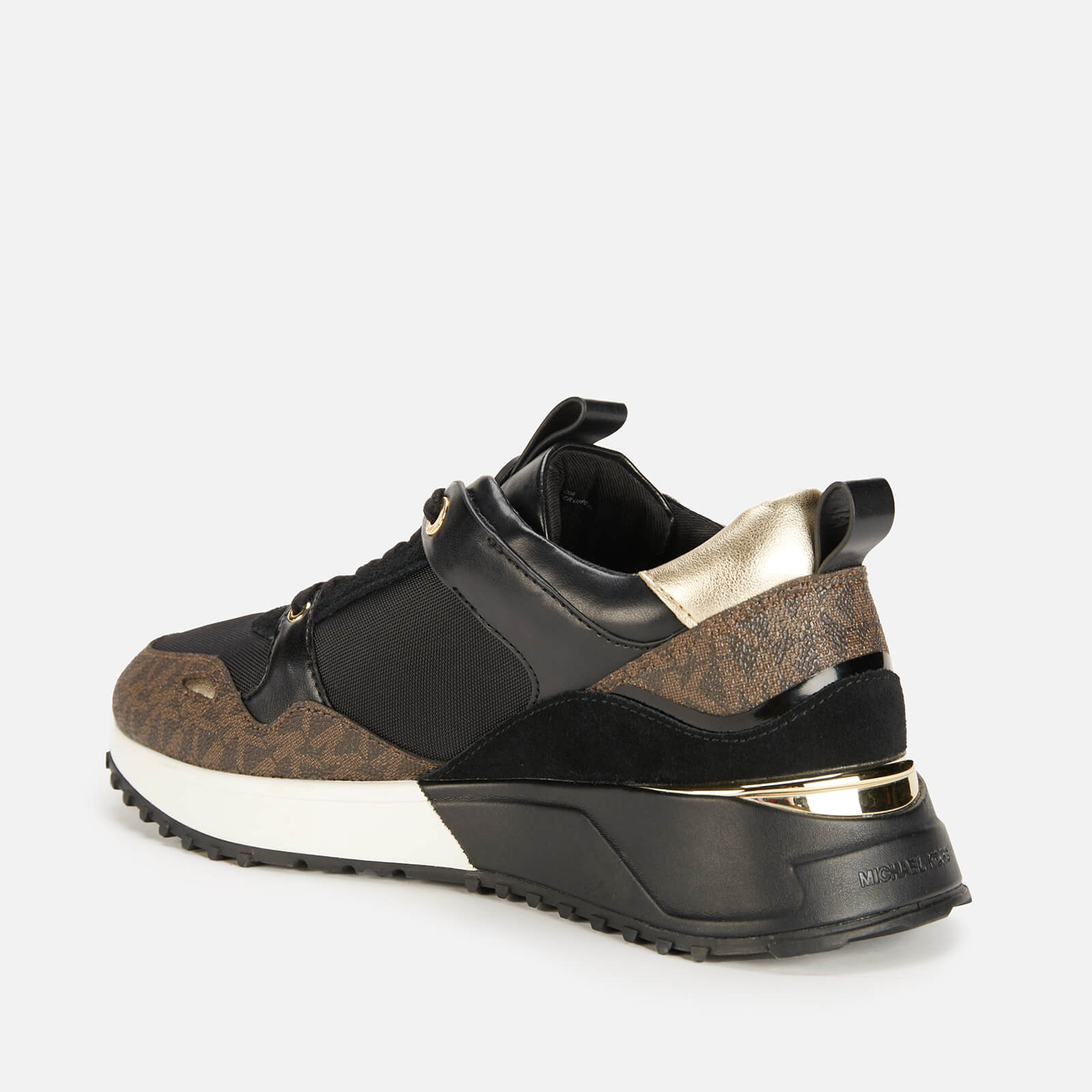 Michael Michael Kors Women's Theo Running Style Trainers - Black - Uk 3 - Image 1