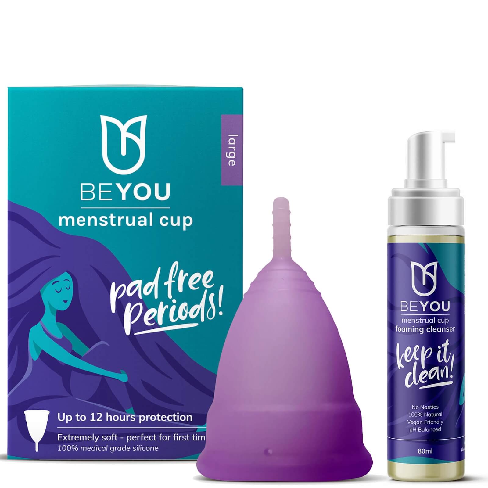 

BeYou Menstrual Cup Starter Kit - Large