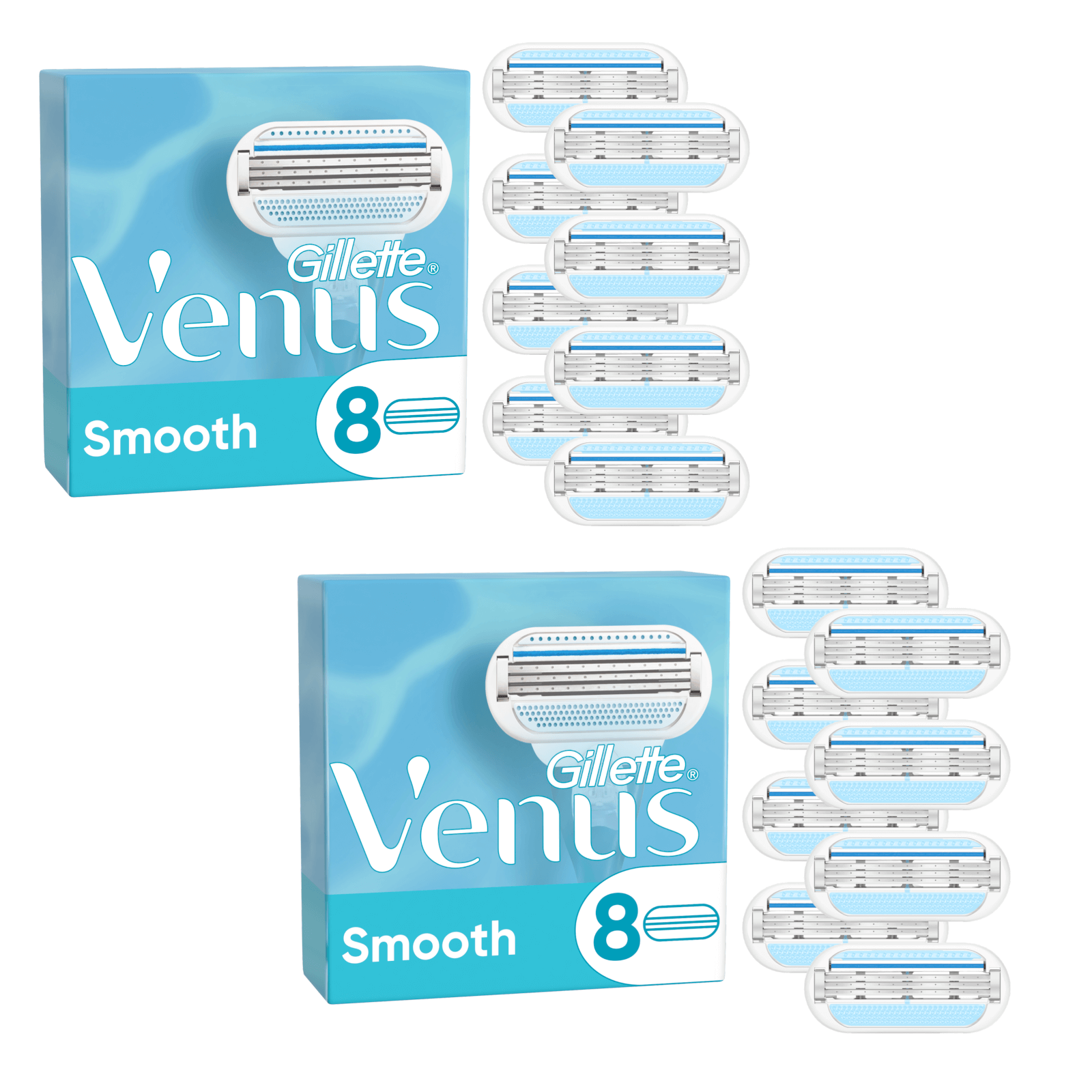 Venus Smooth Blades - 16 Pack