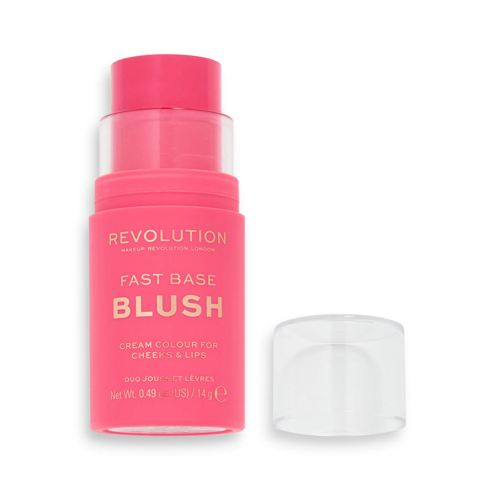 Makeup Revolution Fast Base Blush Stick 14g (Various Shades) - Rose