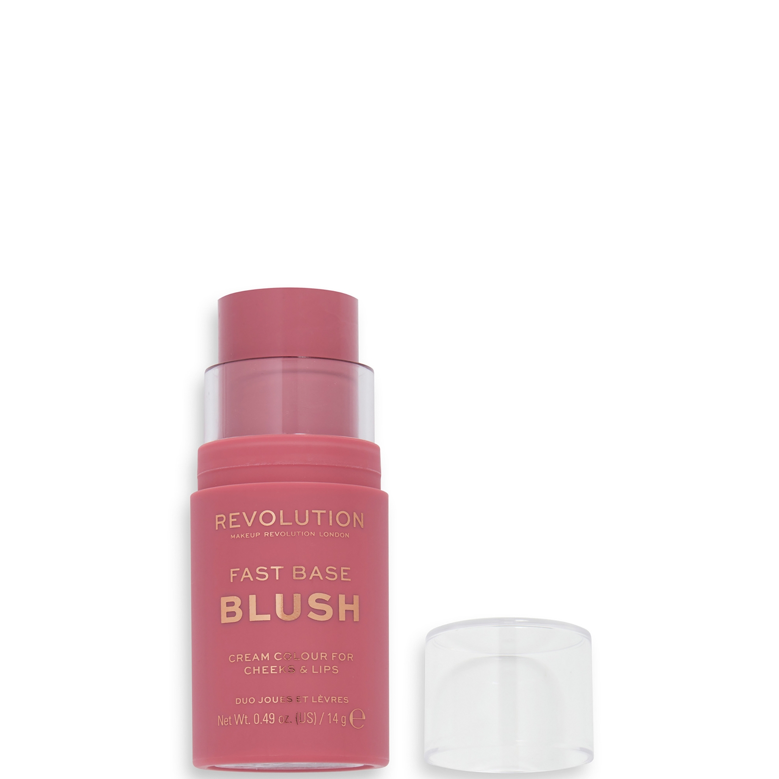 

Makeup Revolution Fast Base Blush Stick (Various Shades) - Bare