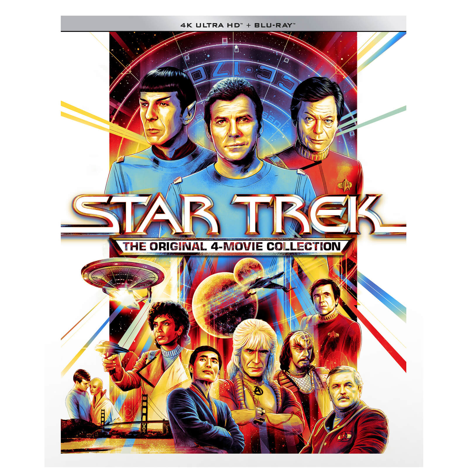 Star Trek: The Original 4-Movie 4K Ultra HD Collection (Includes Blu-ray)