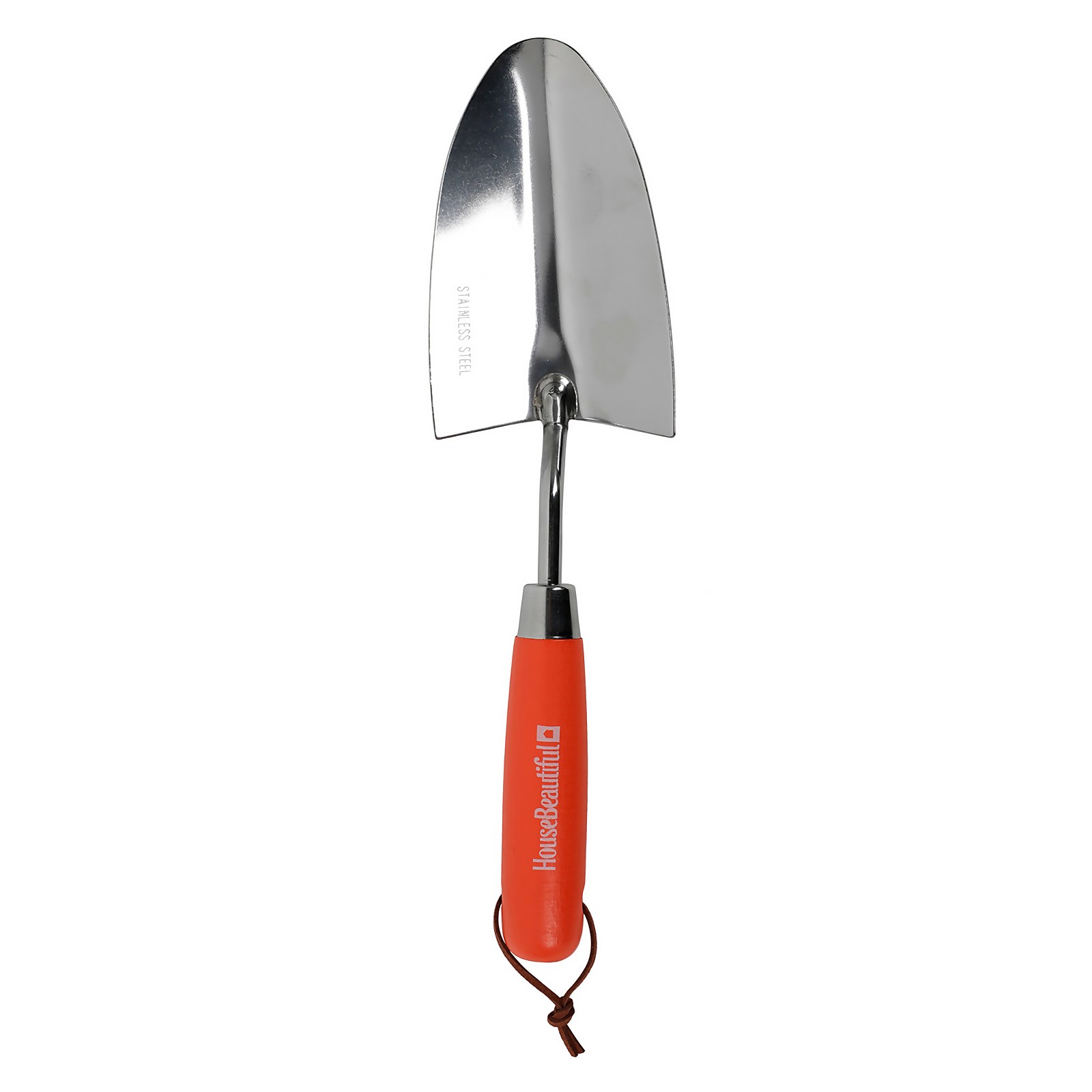 Photo of House Beautiful Stainless Steel Hand Trowel With A Zesty Orange Painted Hardwood Handle