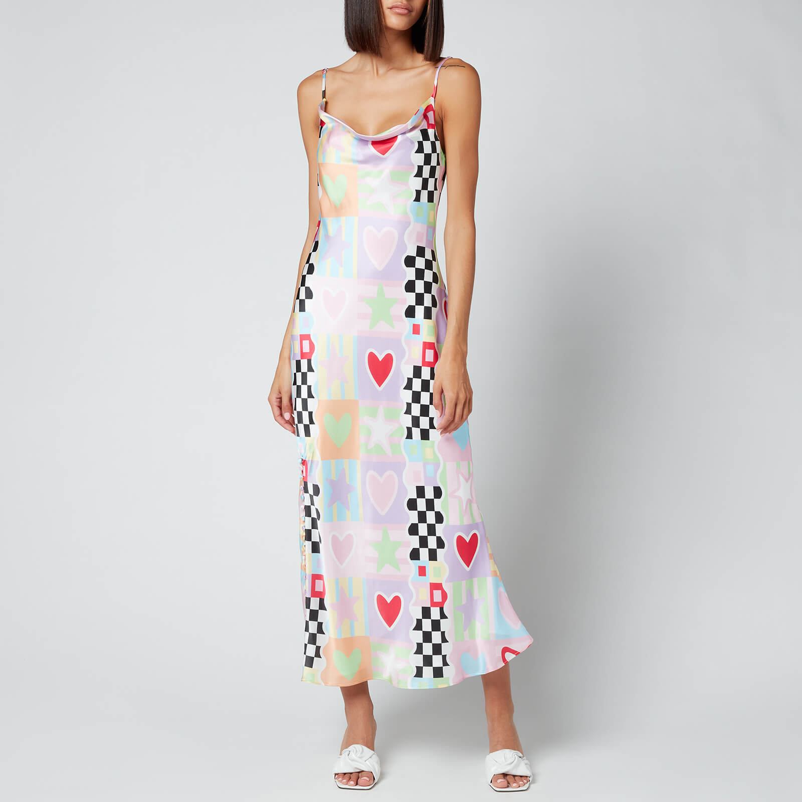 Olivia Rubin Women's Lia Slip Dress - Cut And Paste - UK 6