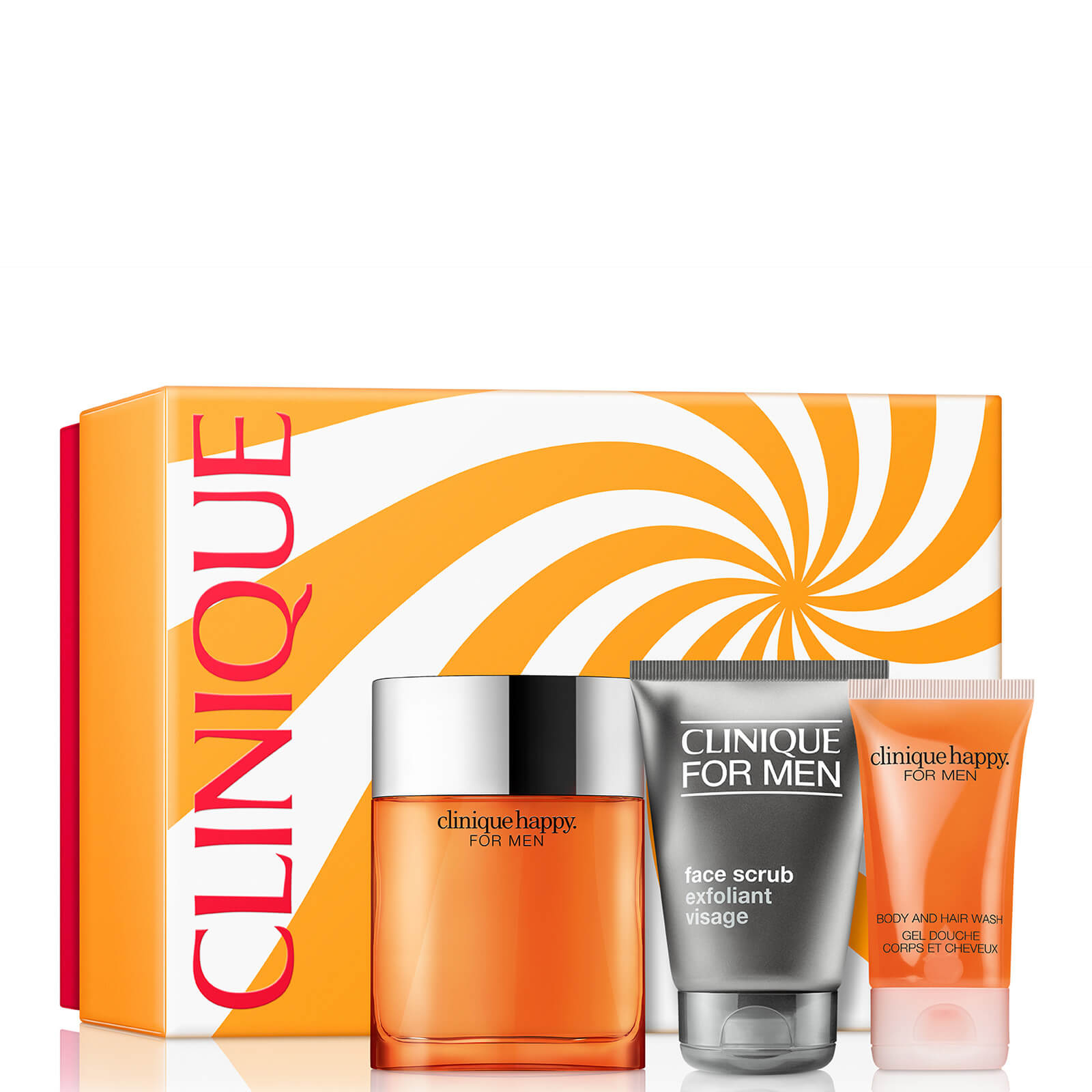 Clinique for Men Happy for Him Set (Worth £82.25)