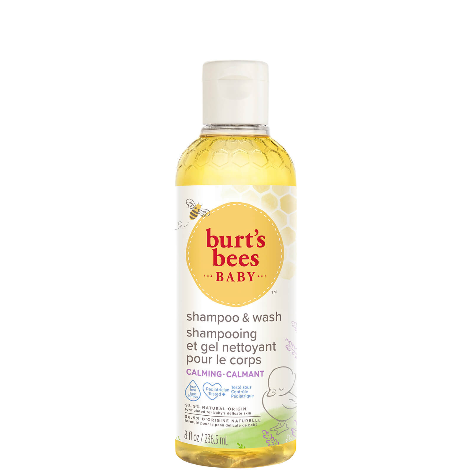 Burt's Bees Baby Calming Shampoo and Wash with Lavender