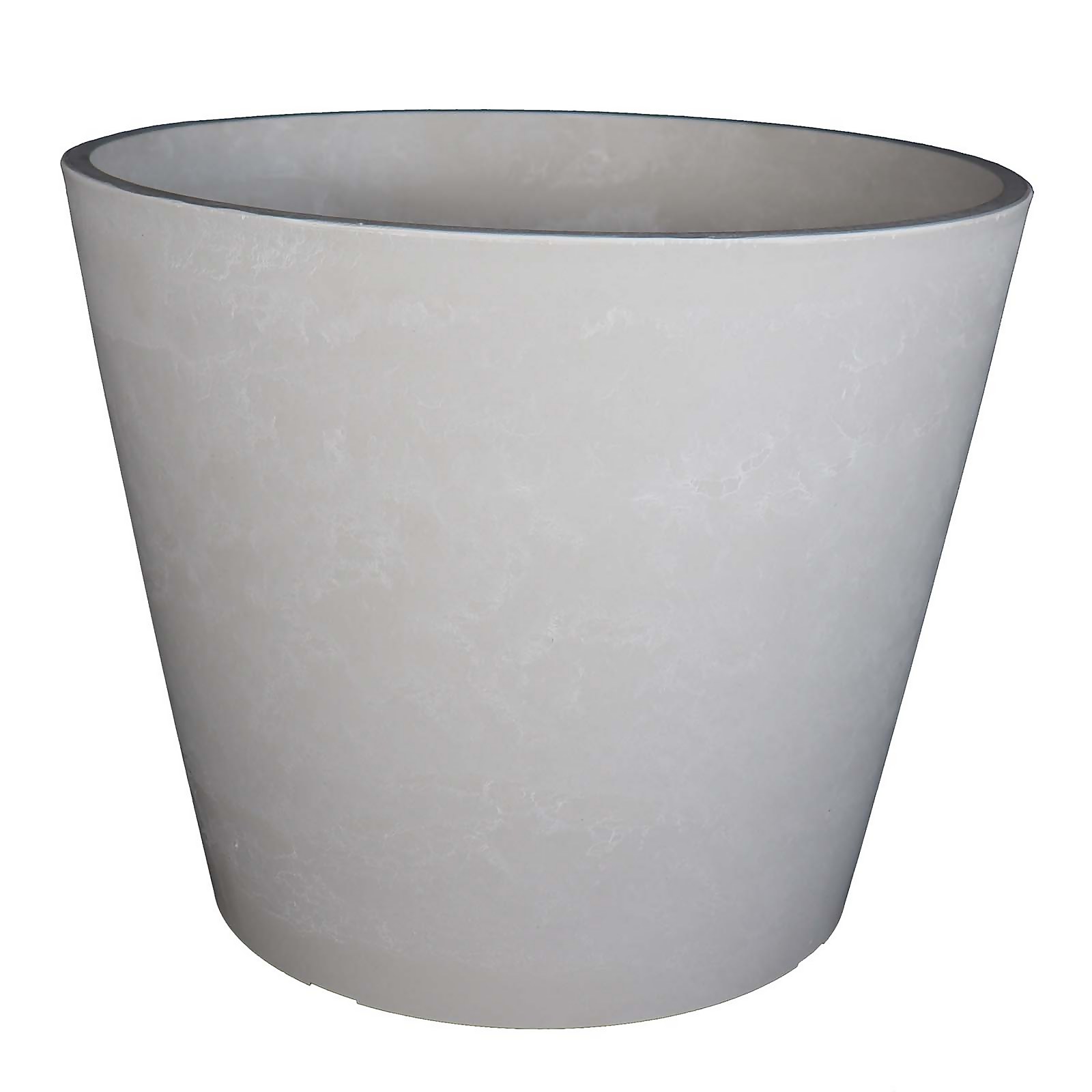 Photo of White Marble Pot - 40cm