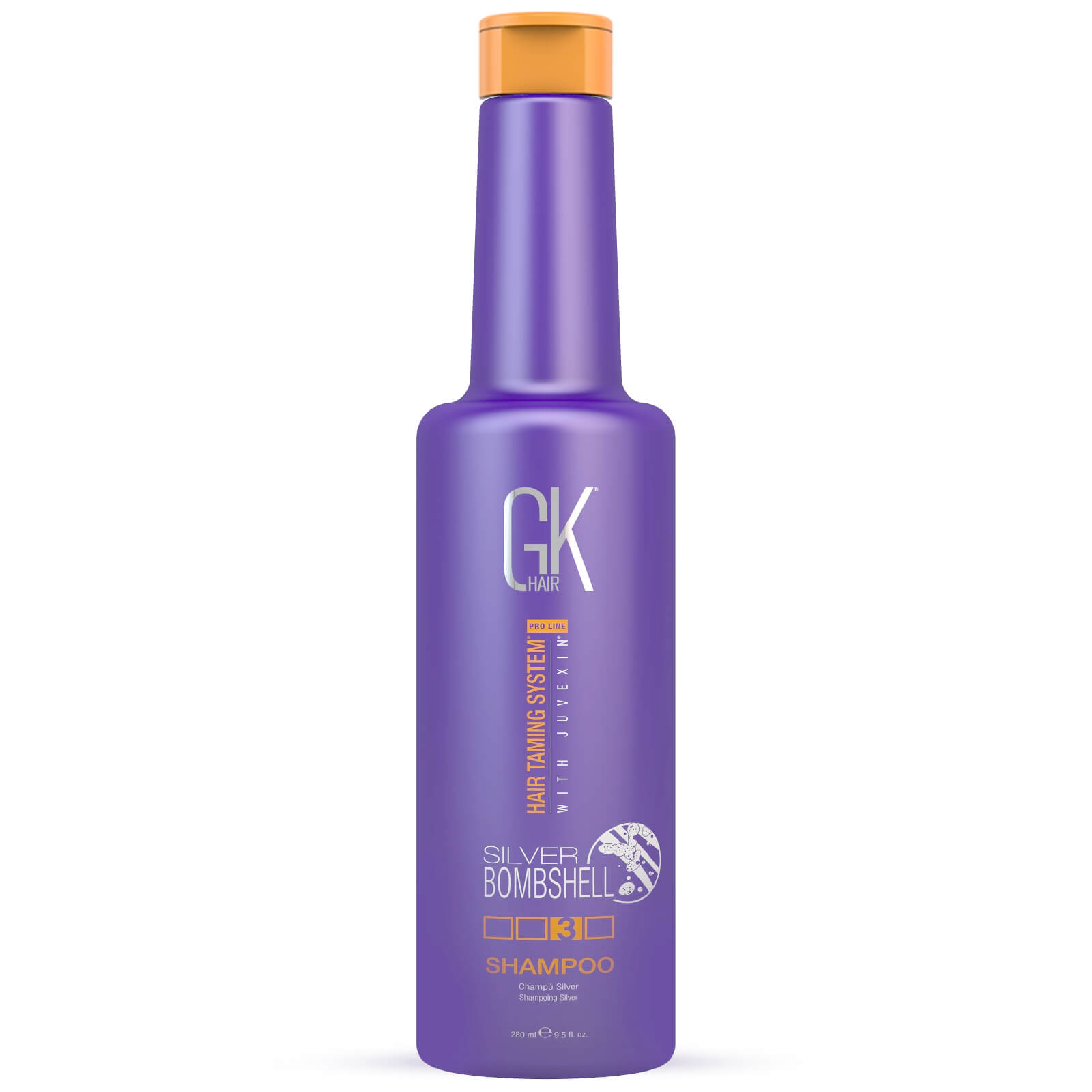 GKhair Silver Bombshell Shampoo 280ml